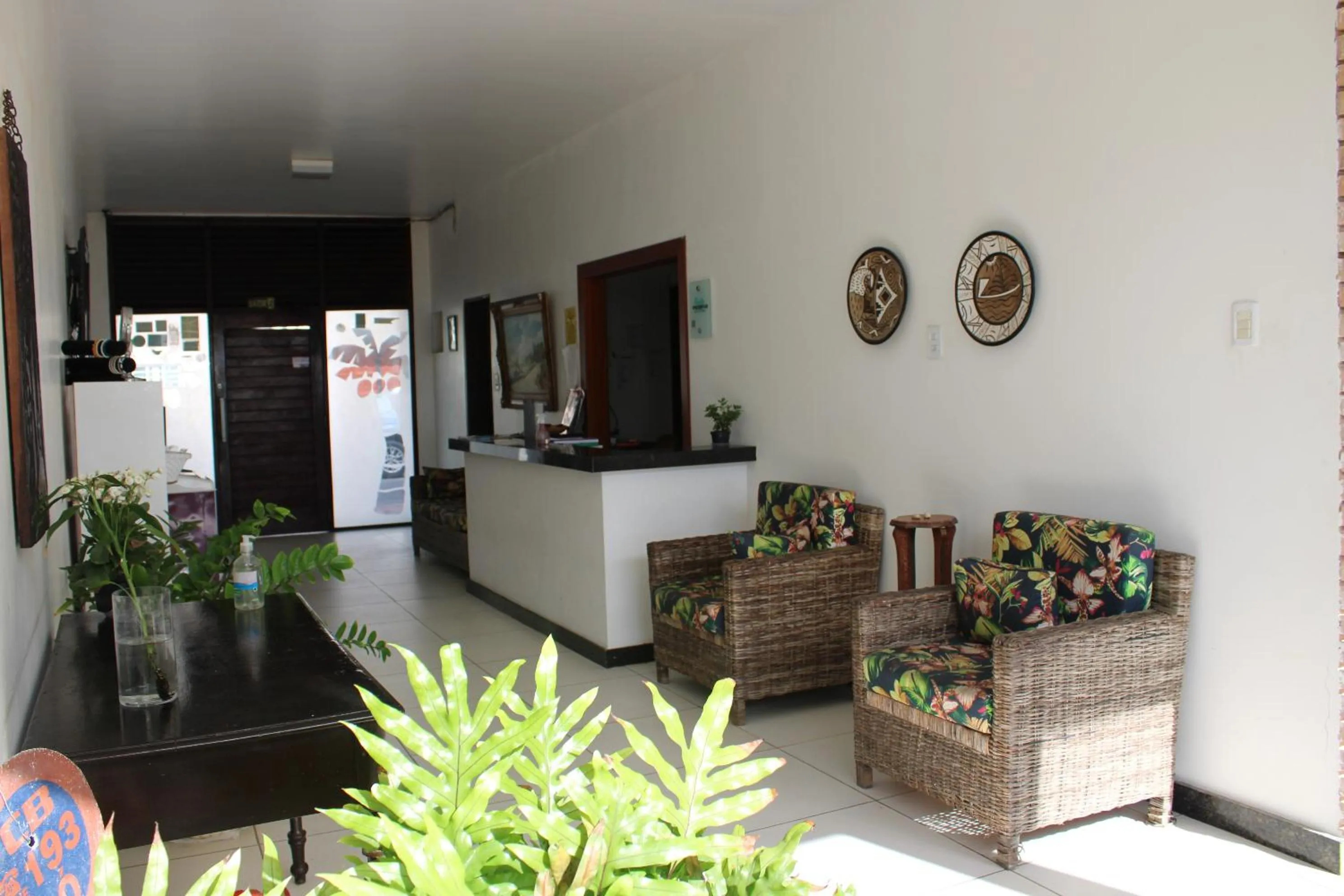 Lobby or reception in Pousada Coqueiro Verde