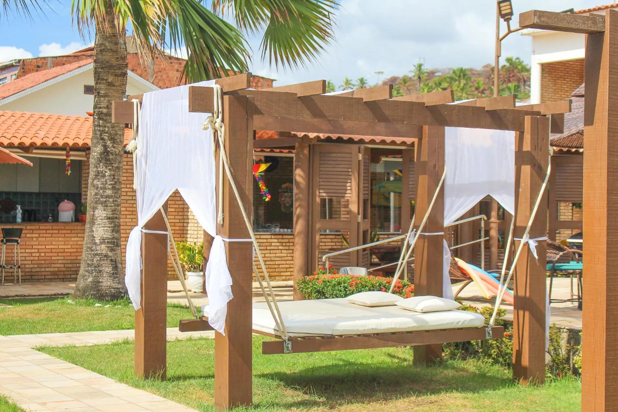 sunbed in Pousada Coqueiro Verde