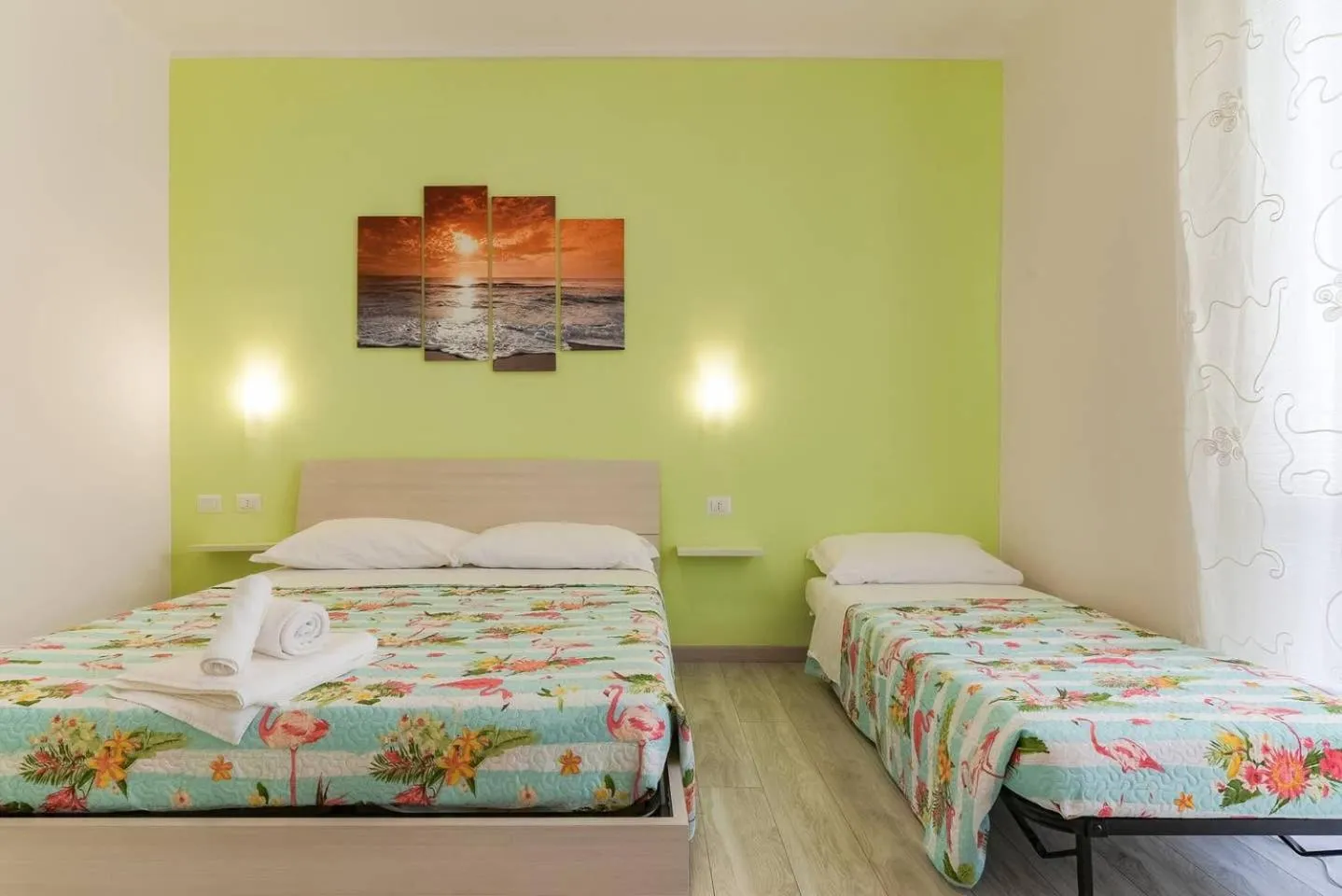 Bed in Leolù Guesthouse Alghero