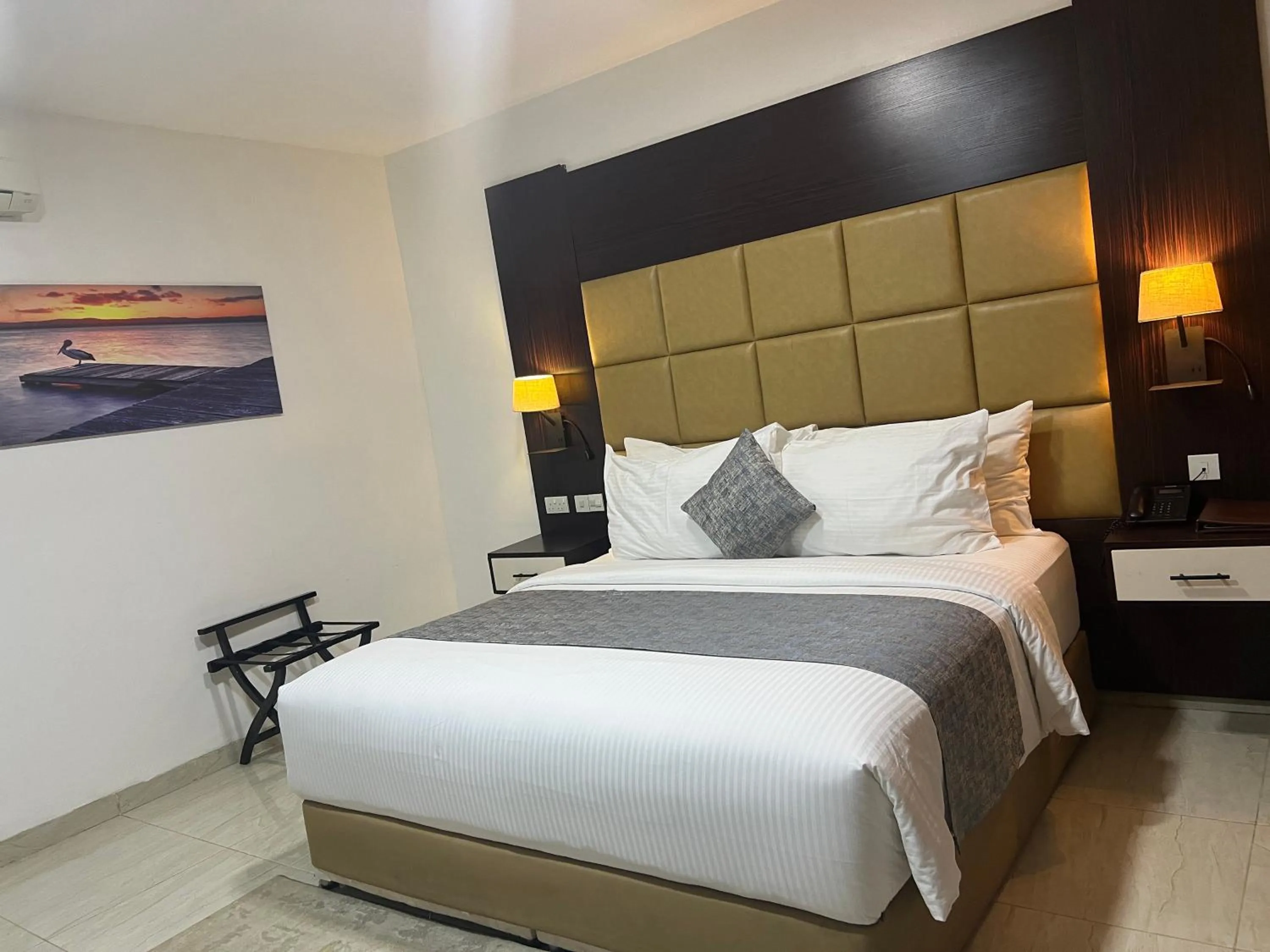 Bedroom in Rollace Hotel