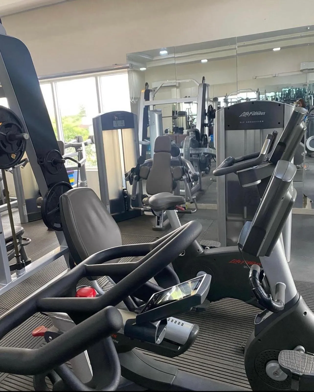 Fitness centre/facilities in Rollace Hotel