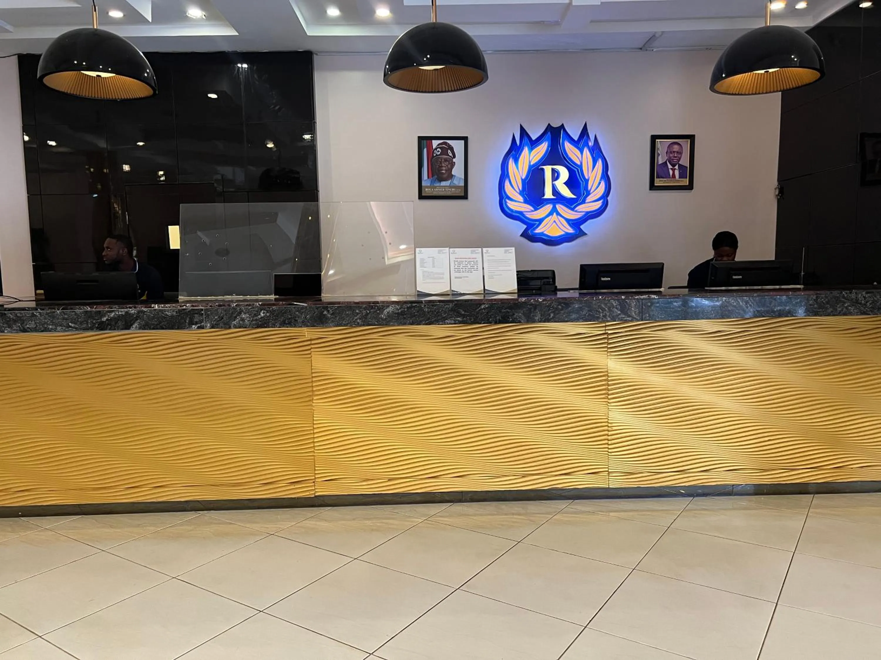 Lobby or reception in Rollace Hotel