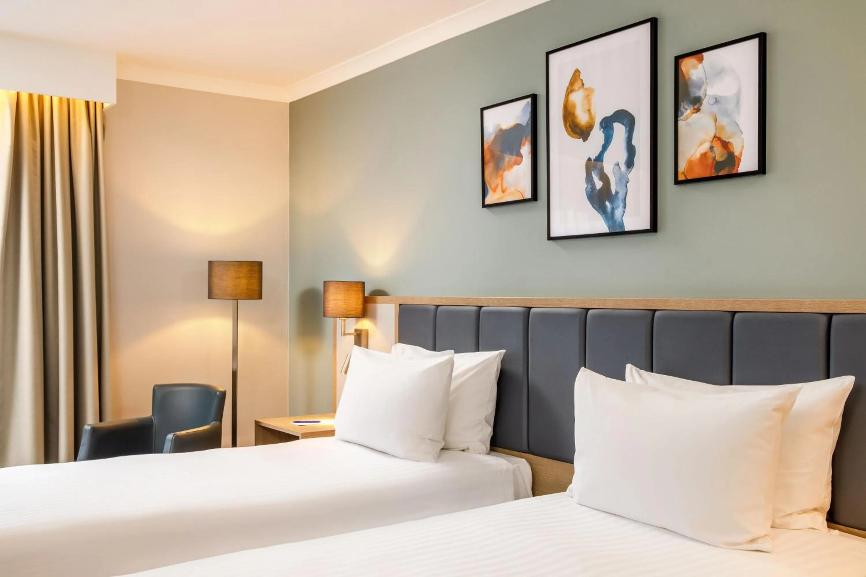 Bedroom, Bed in Delta Hotels by Marriott Milton Keynes