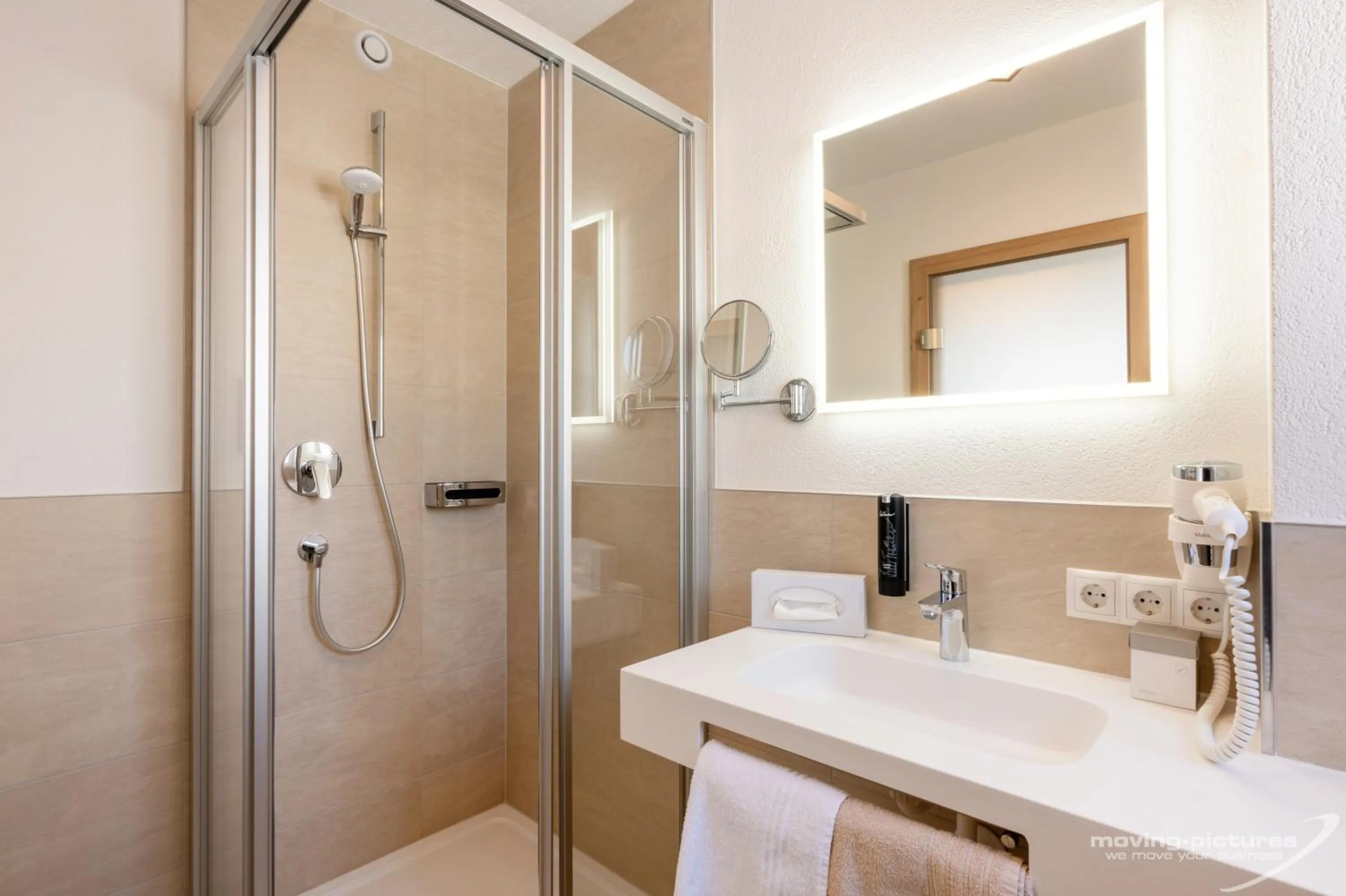 Bathroom in Hotel Venter Bergwelt