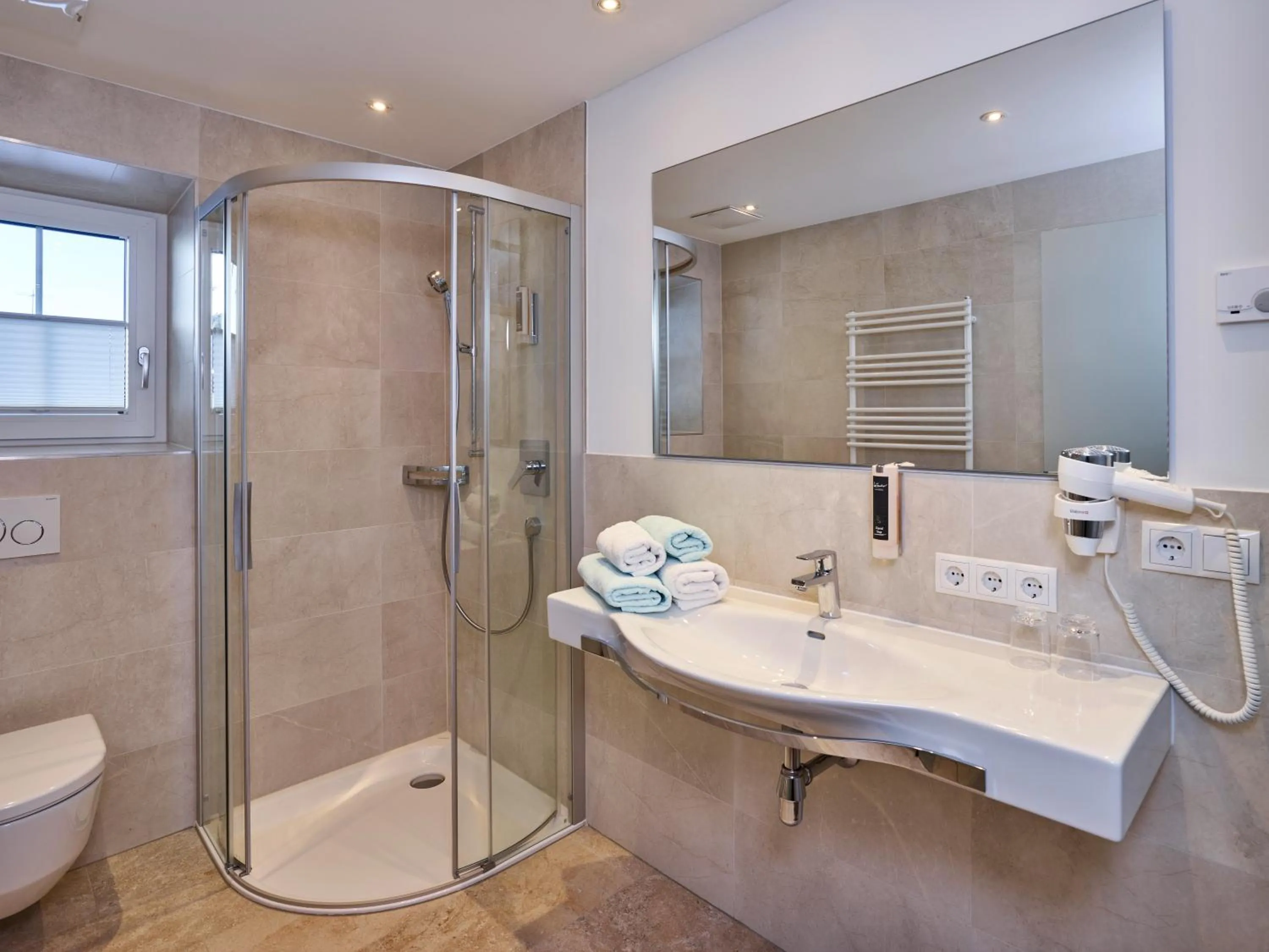 Bathroom in Hotel Venter Bergwelt