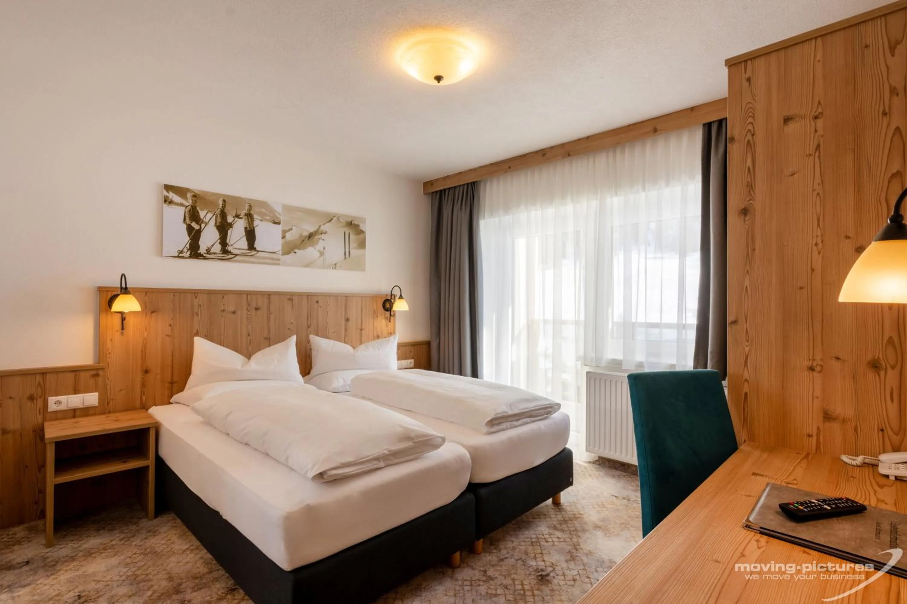 Bedroom, Bed in Hotel Venter Bergwelt