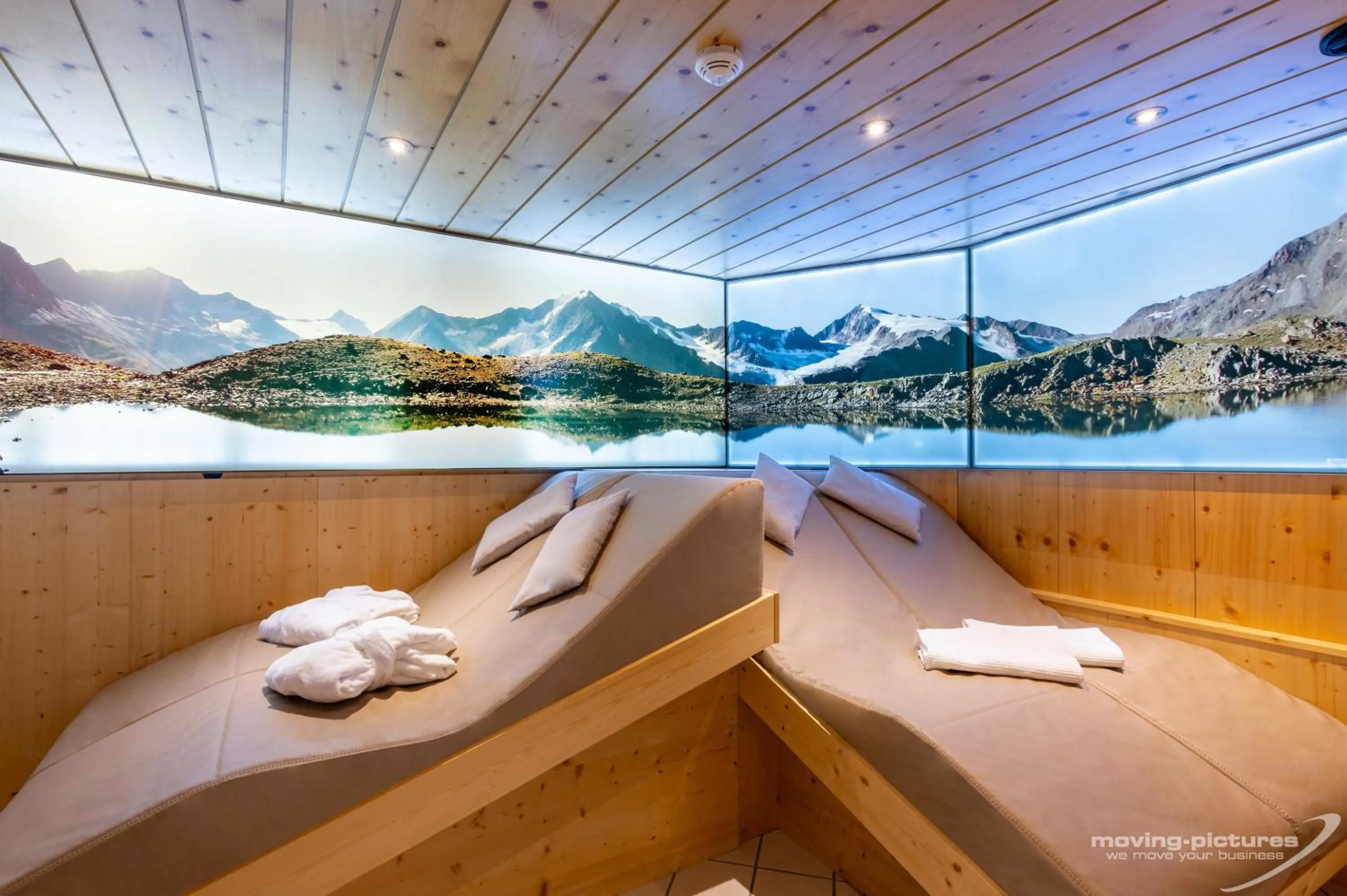 Spa and wellness centre/facilities in Hotel Venter Bergwelt