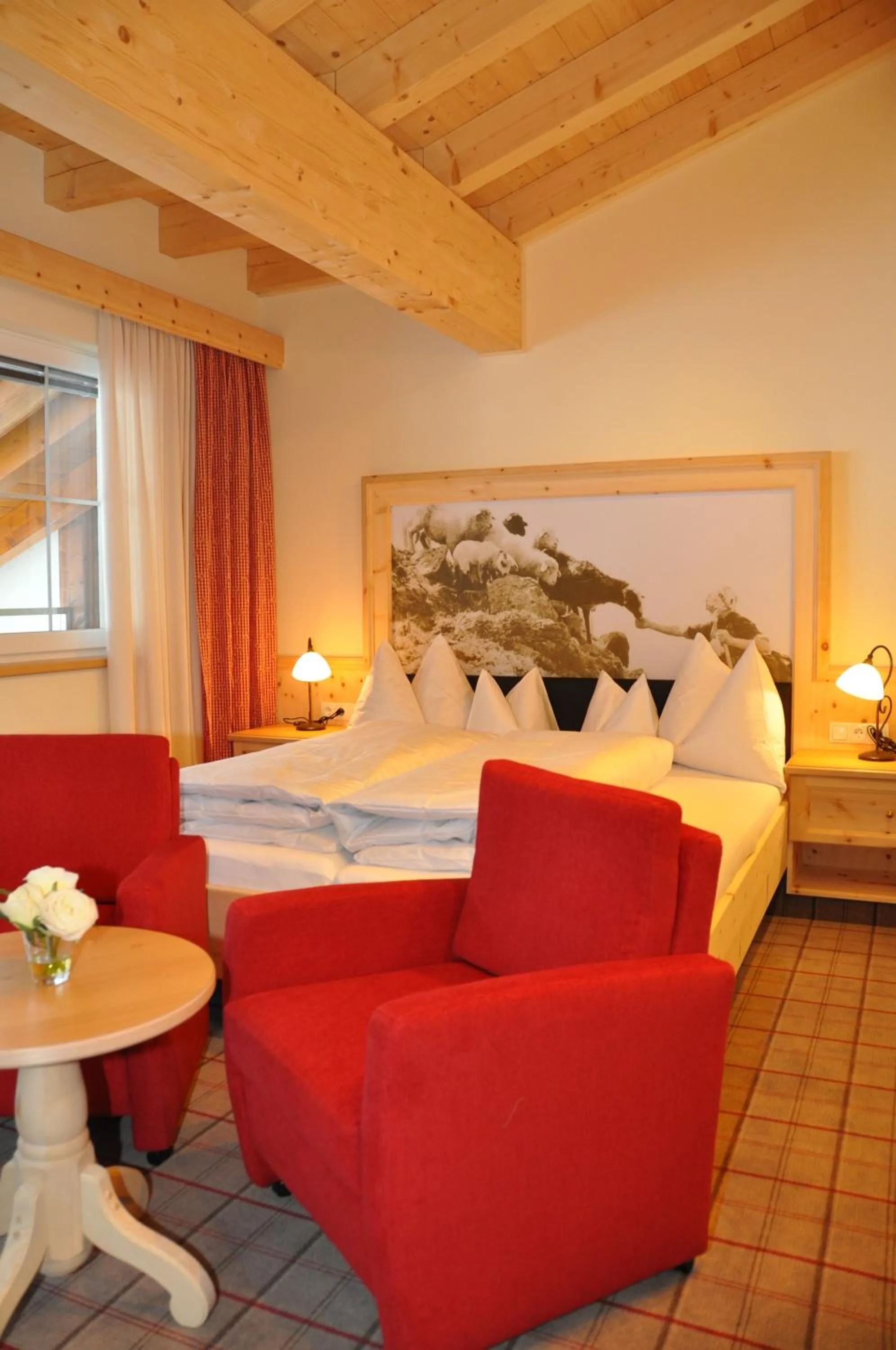 Bedroom, Bed in Hotel Venter Bergwelt