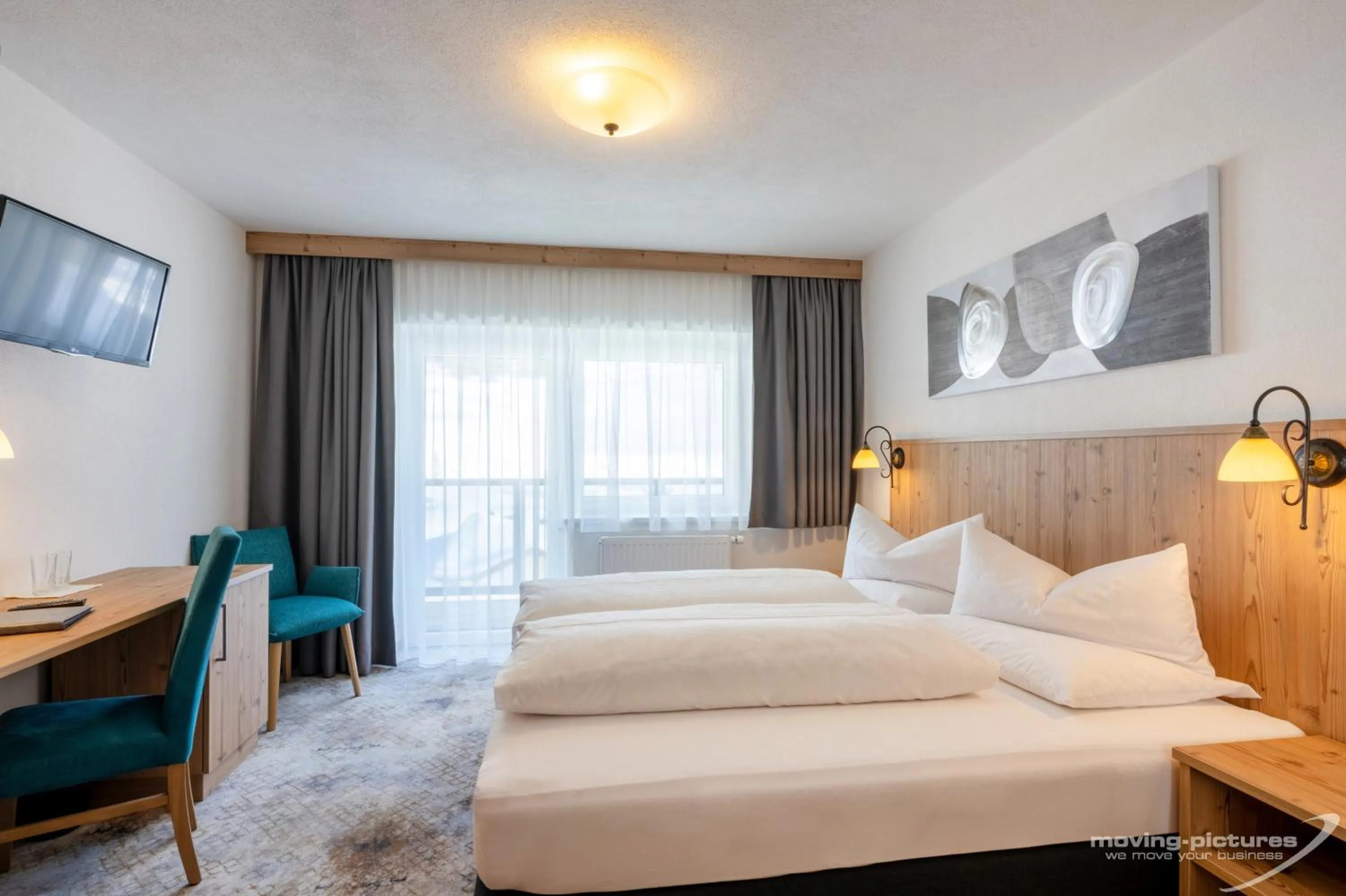 Bedroom, Bed in Hotel Venter Bergwelt