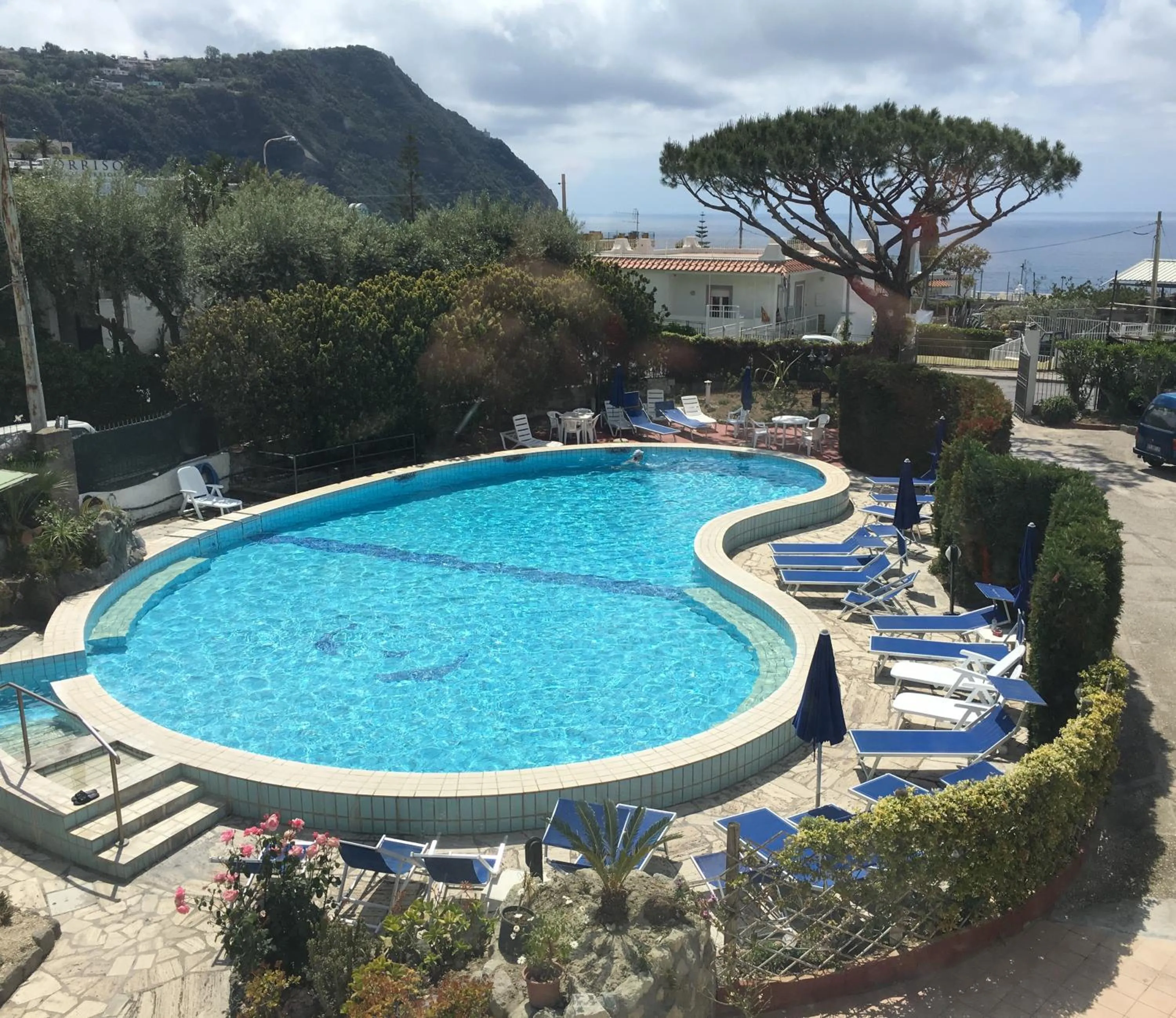 Patio in Hotel Costa Citara