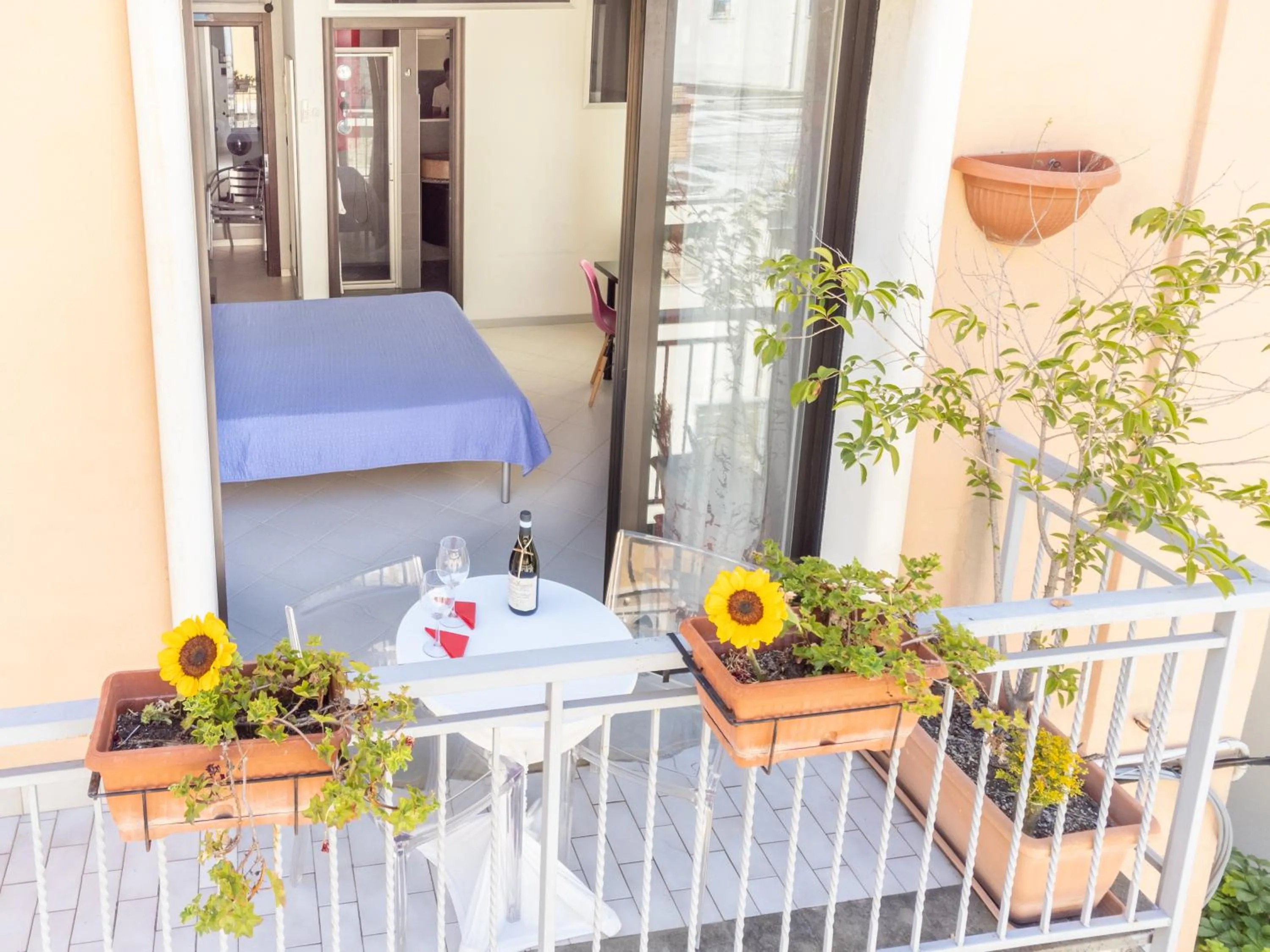 Balcony/Terrace in Bella Pescara B&B