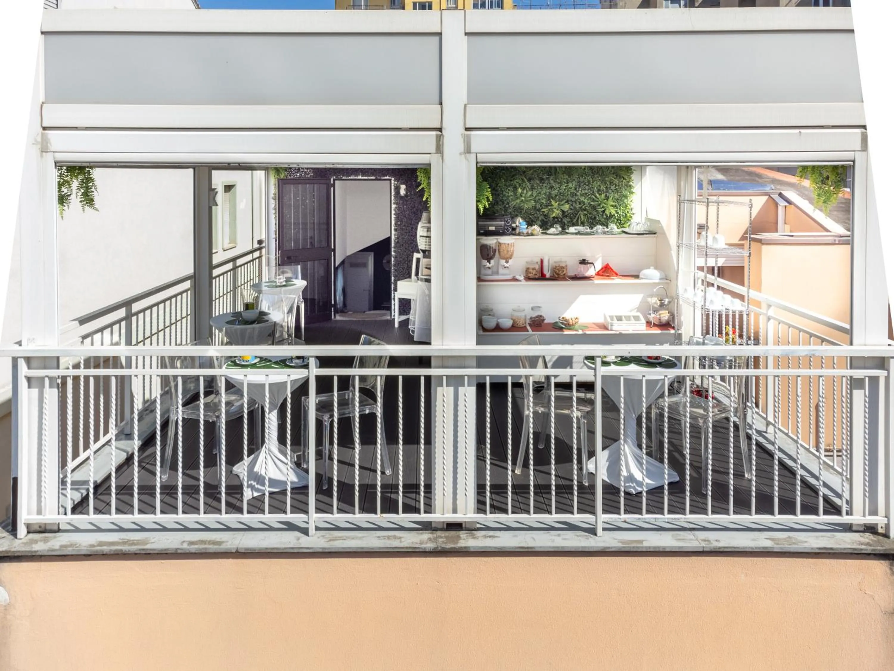 Balcony/Terrace in Bella Pescara B&B