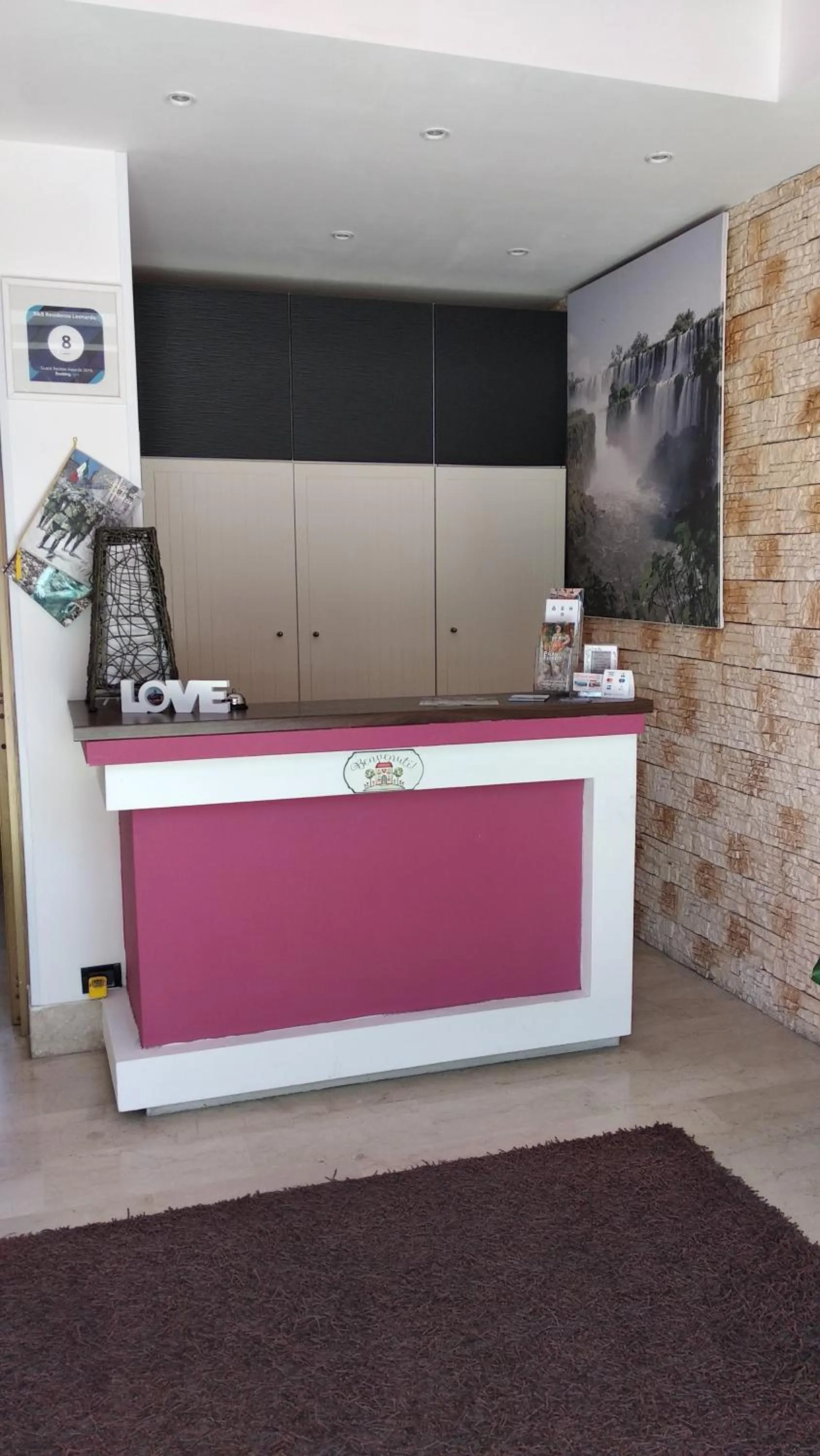 Lobby or reception in B&B Residenza Leonardo