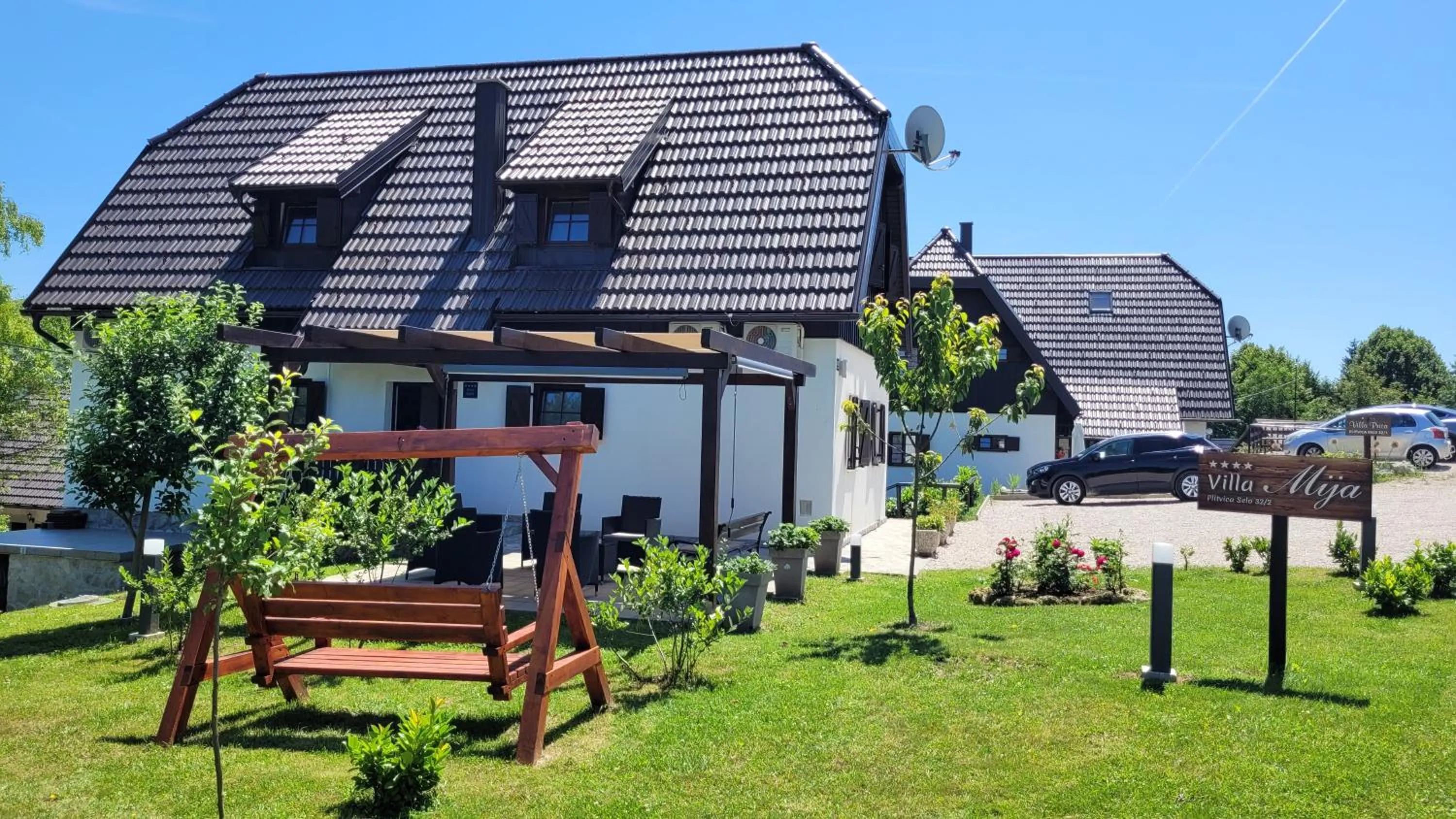 Property building in B&B Plitvice Lakes Villa Mija