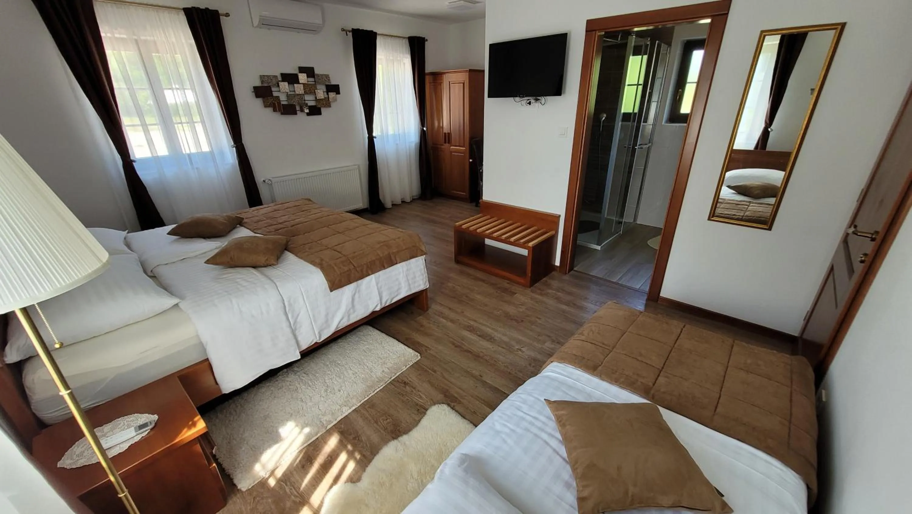 Bedroom, Bed in B&B Plitvice Lakes Villa Mija