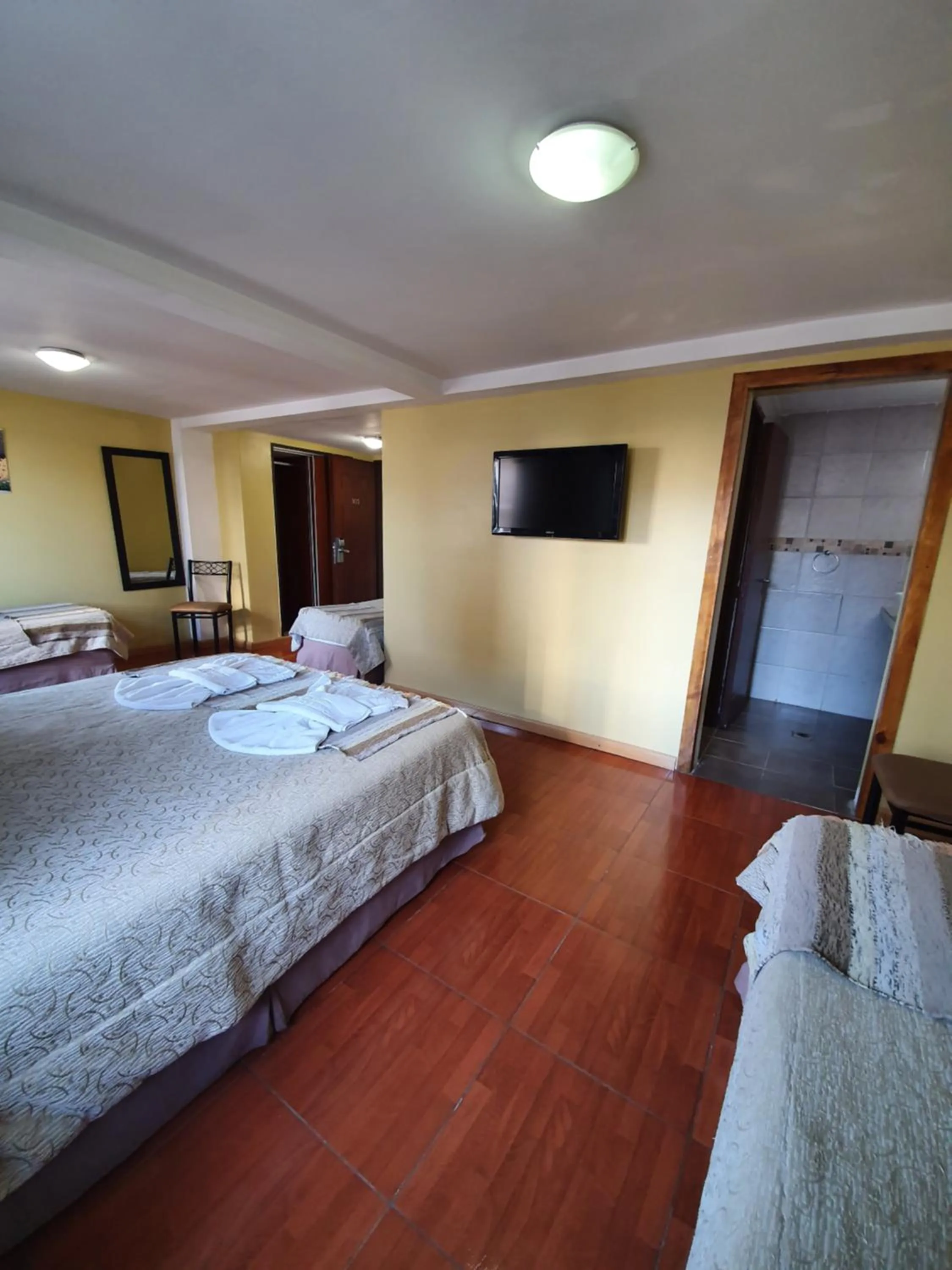 Bed in Monte Cervino Hotel