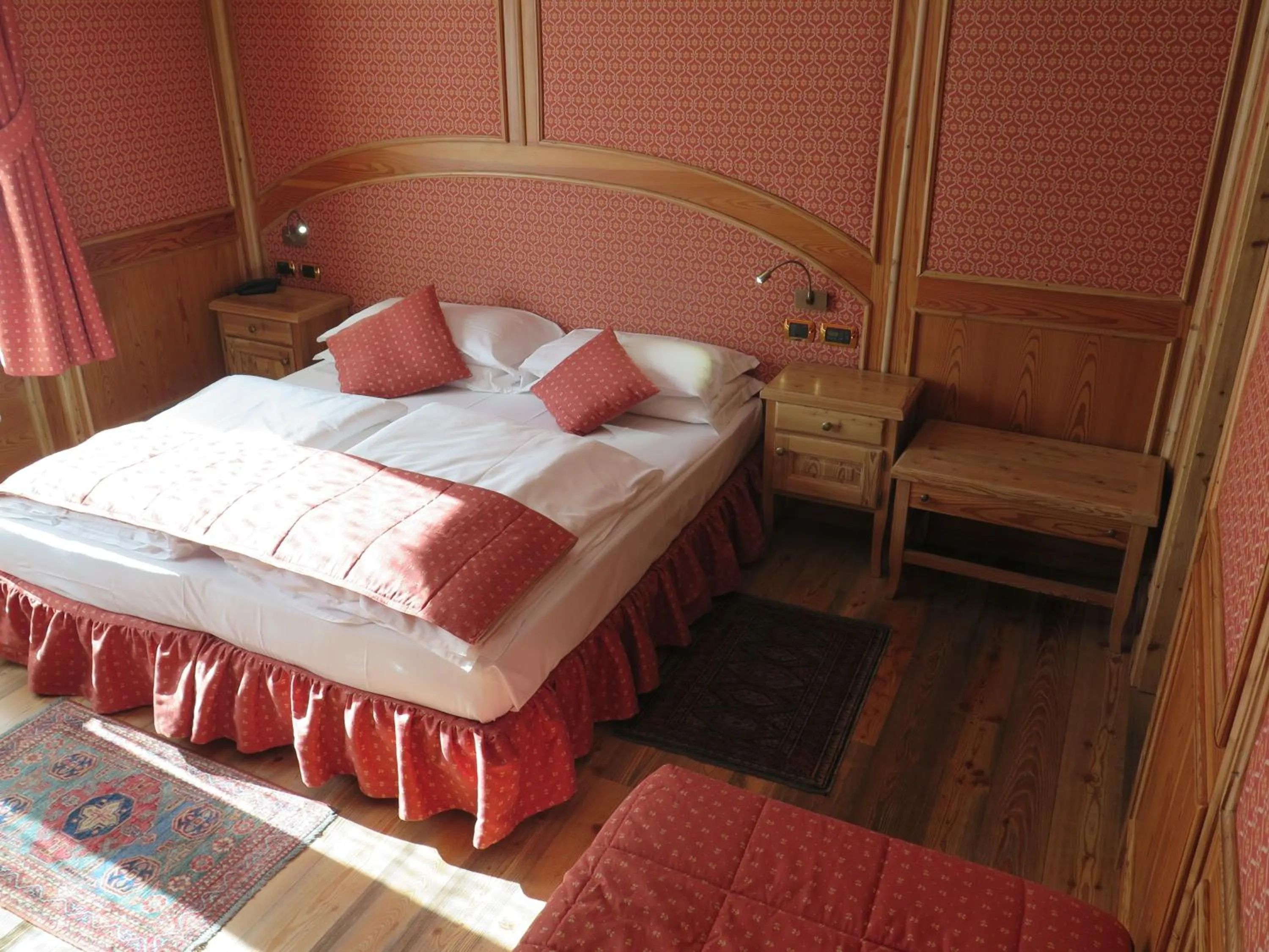 Bed in Chambres Mont Cervin