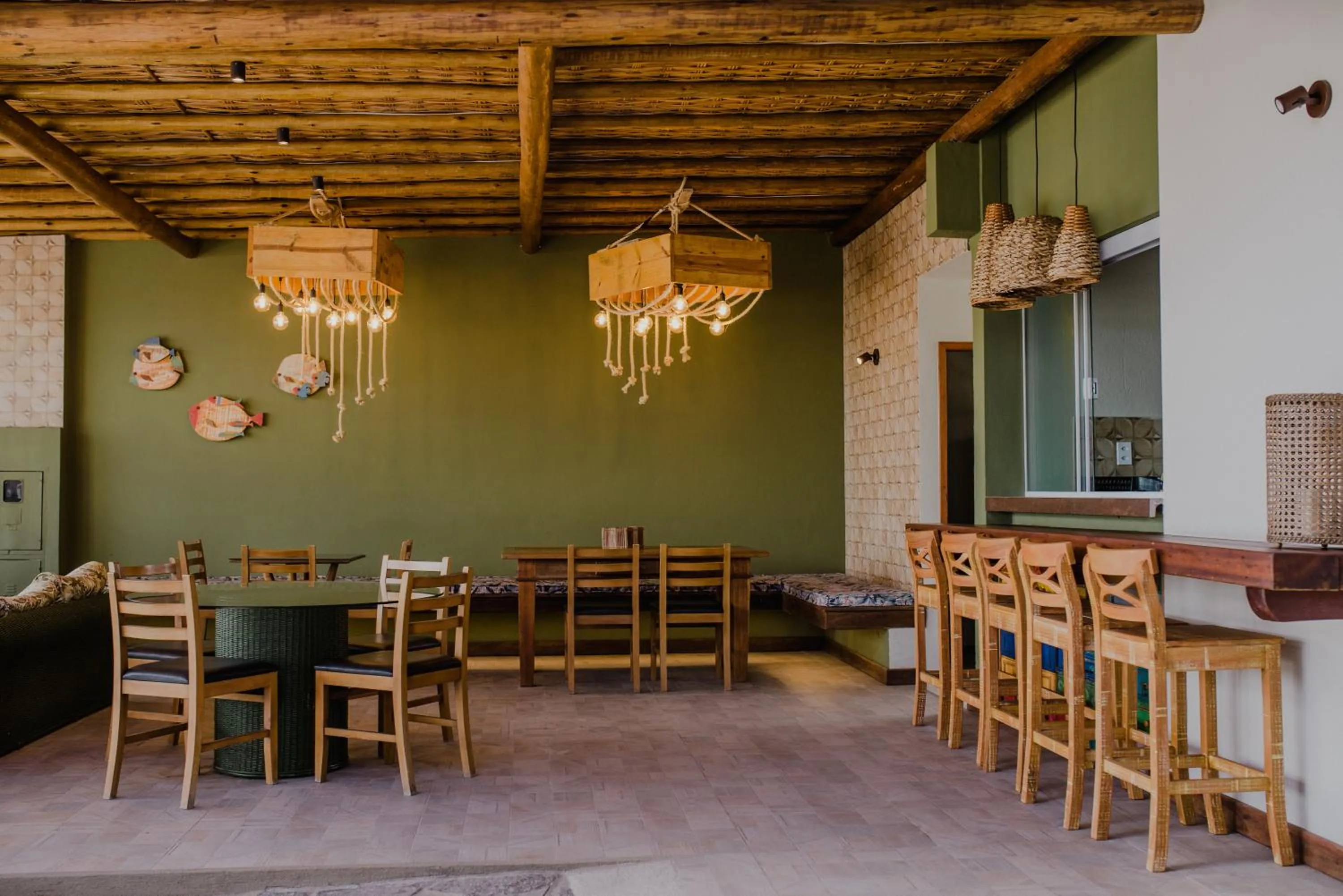 Lounge or bar in Pousada Pier do Pontal