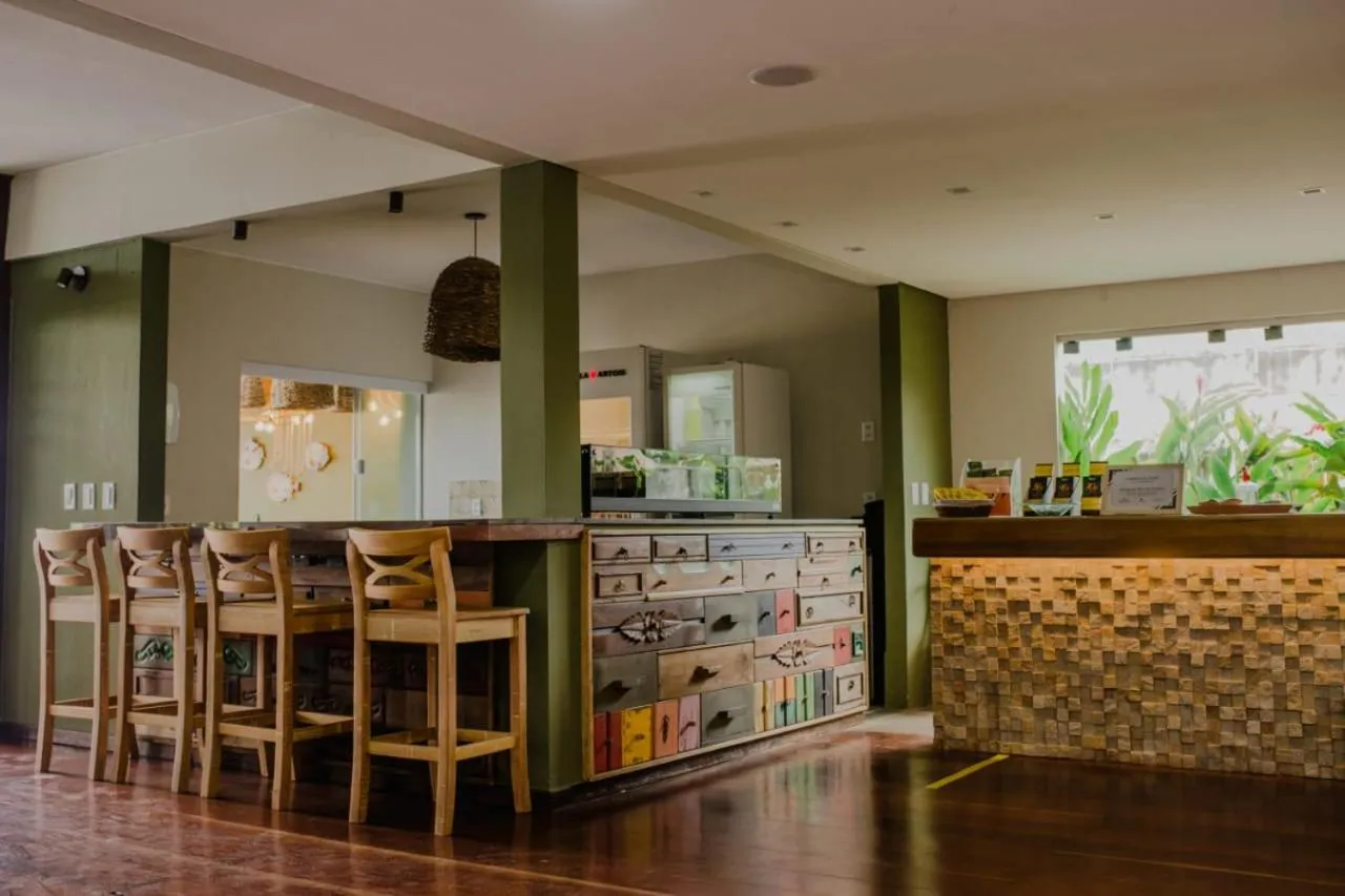 Lobby or reception in Pousada Pier do Pontal