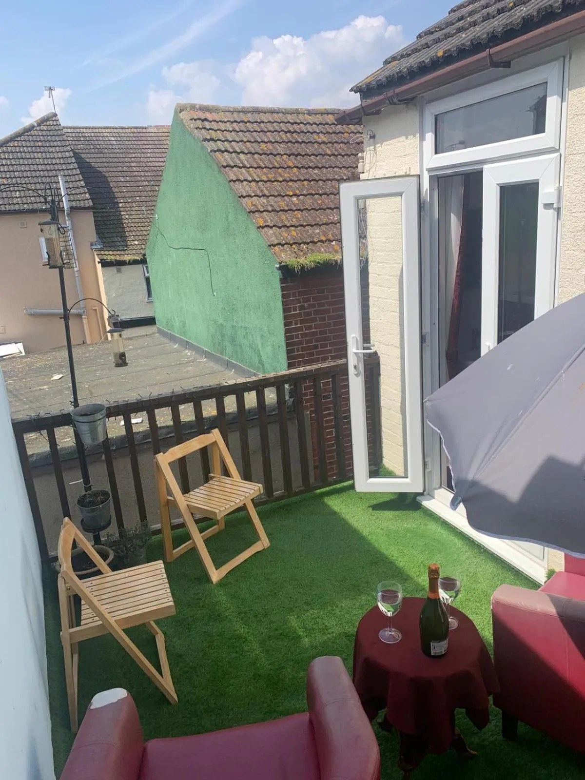 Patio in All Seasons Guest House