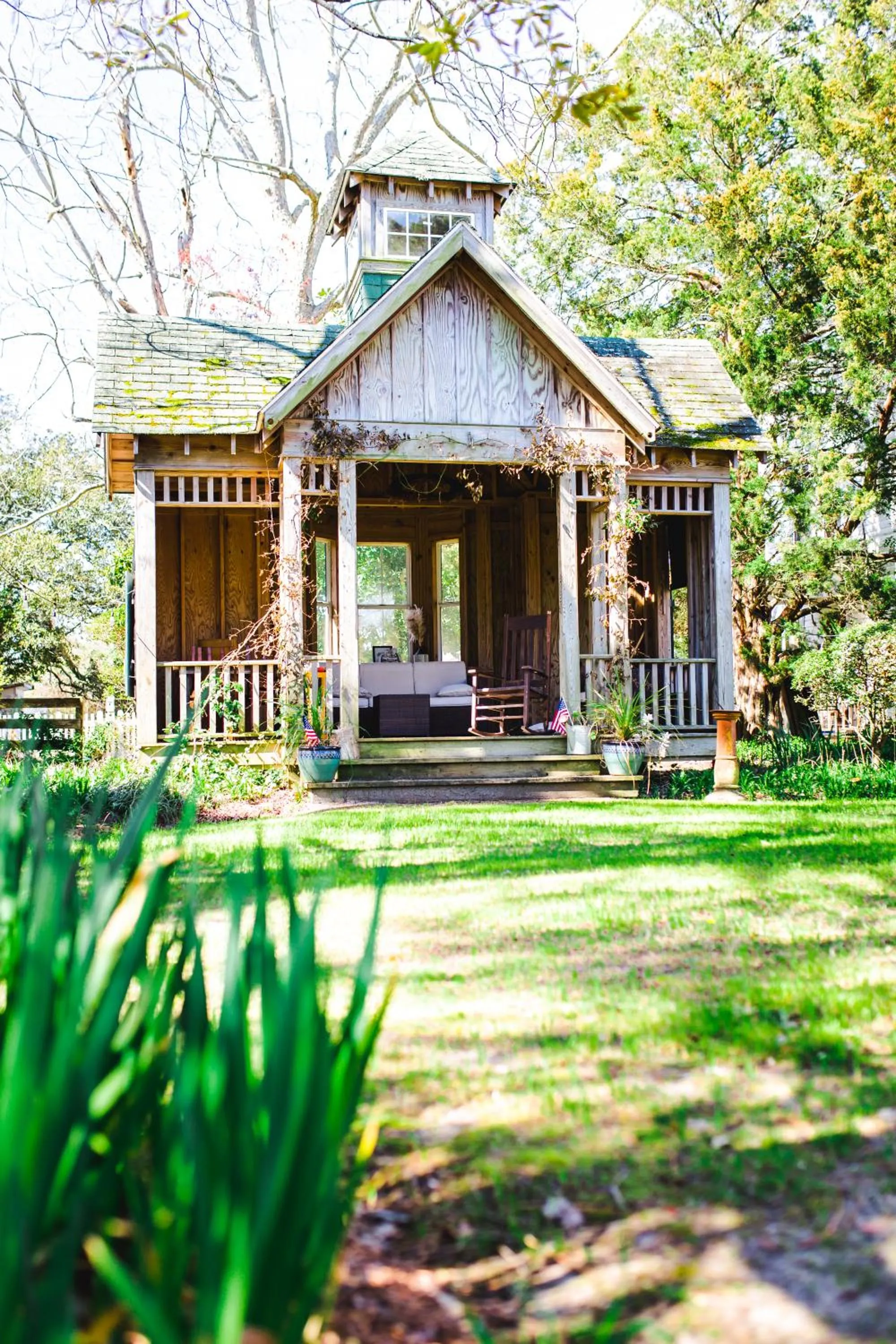 Garden in Roanoke Island Inn