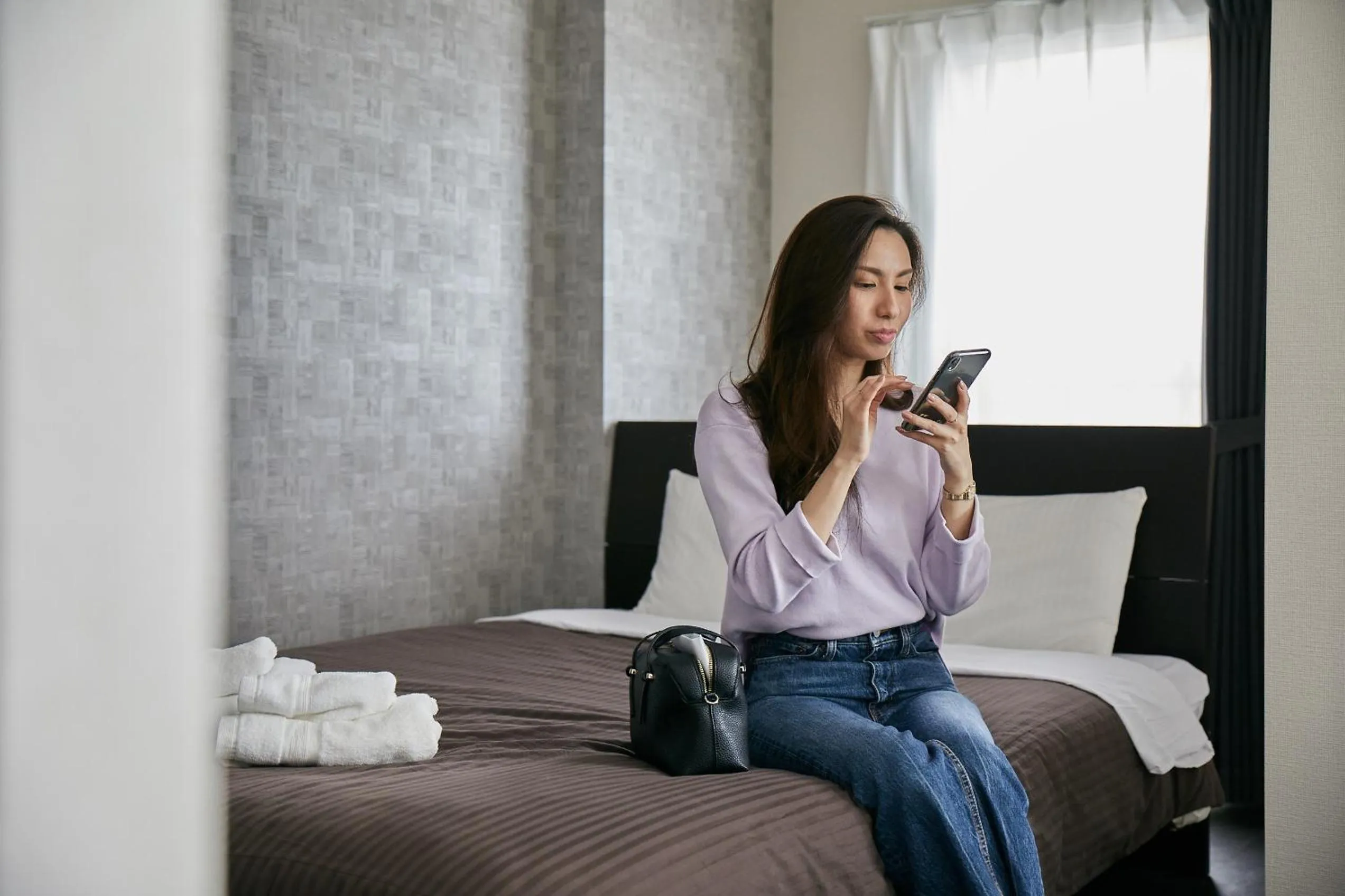 Bedroom, Bed in PINN-N4E2Ⅰ