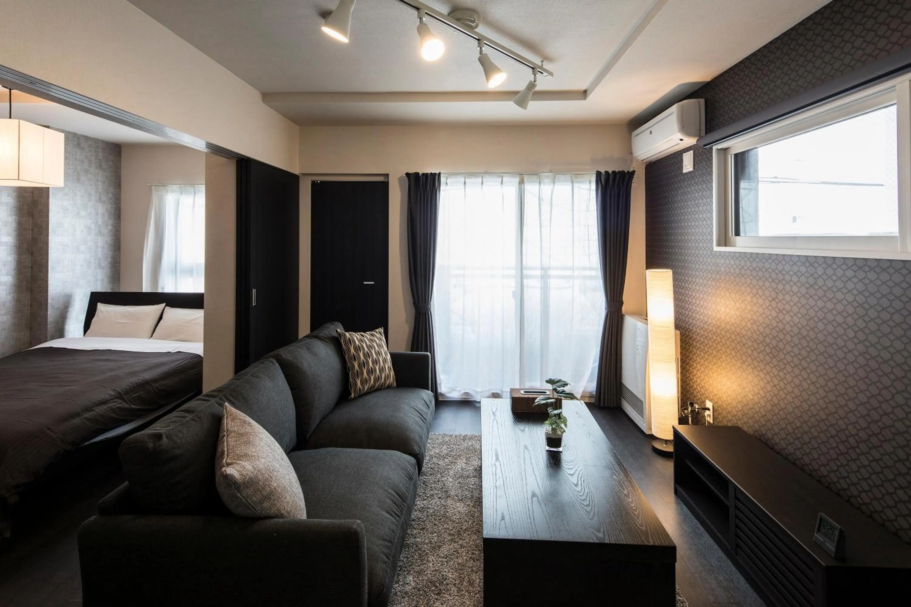 Living room, Bed in PINN-N4E2Ⅰ