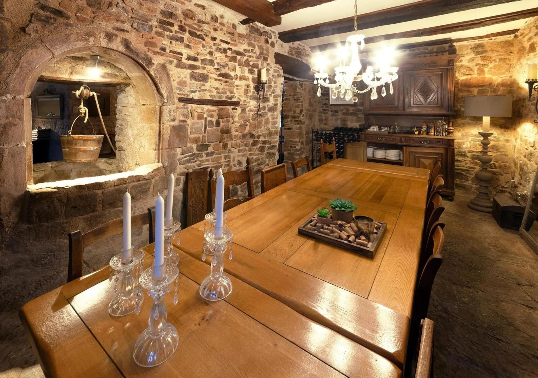 Dining area in La Maison au Puits