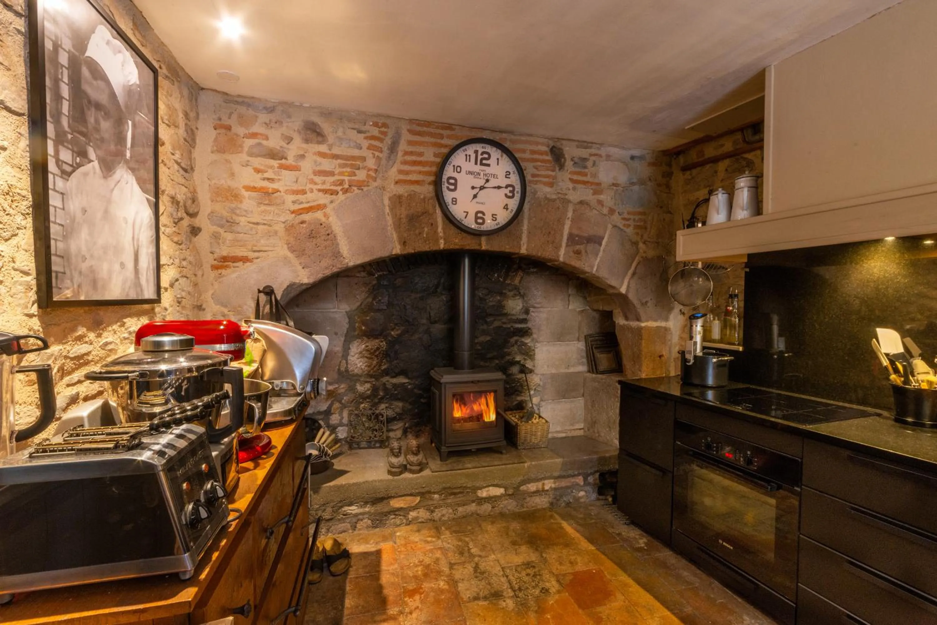 kitchen in La Maison au Puits