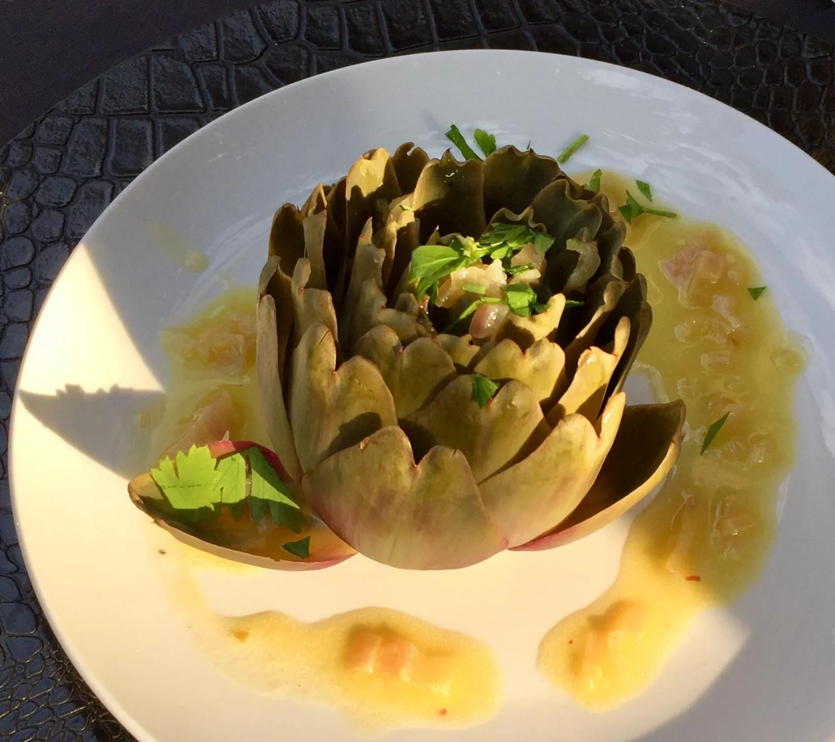 Food and drinks in La Maison au Puits