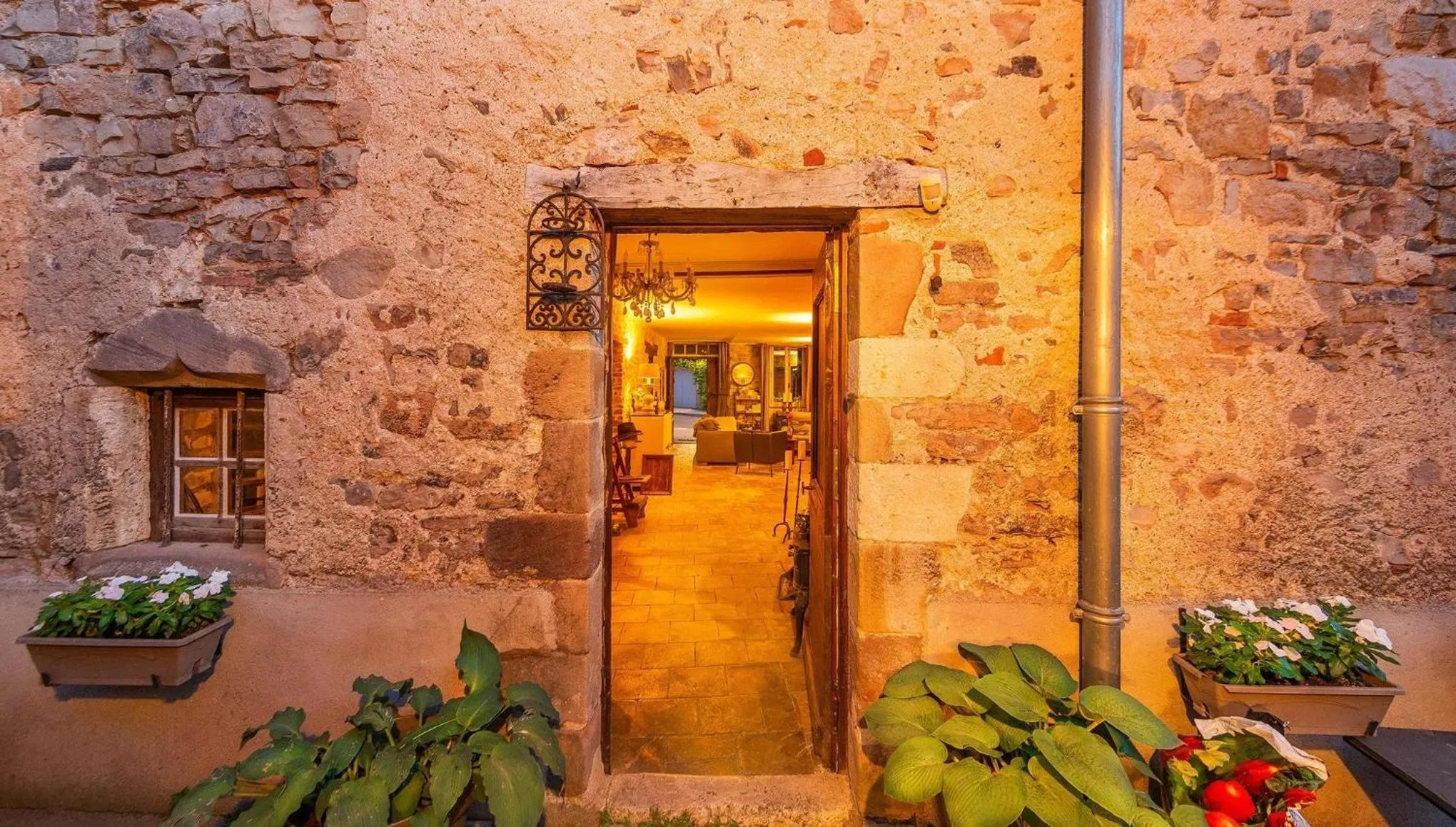 Garden in La Maison au Puits