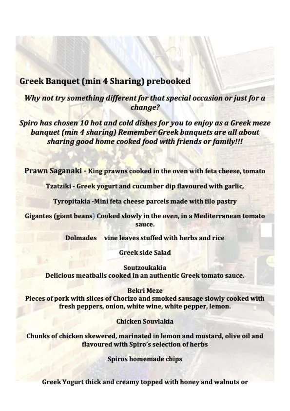 Dining area in The Star Inn