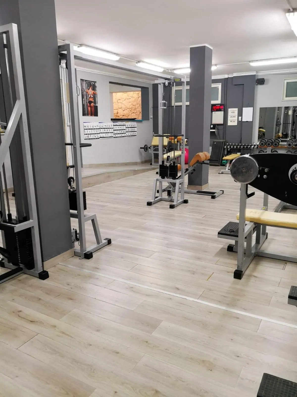 Fitness centre/facilities in Hotel La Cavalera
