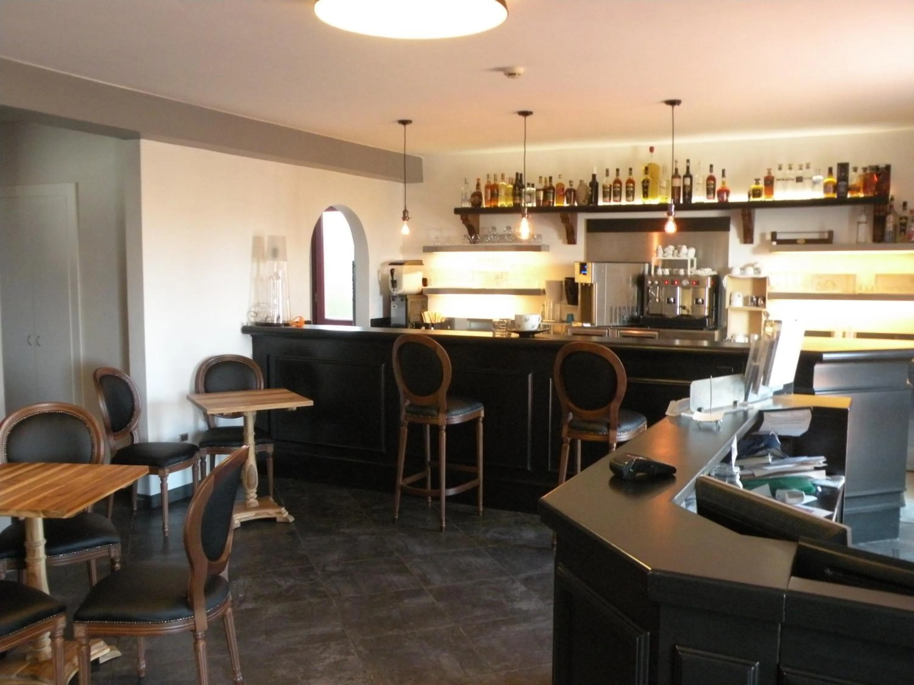 Lobby or reception in Hotel La Cavalera