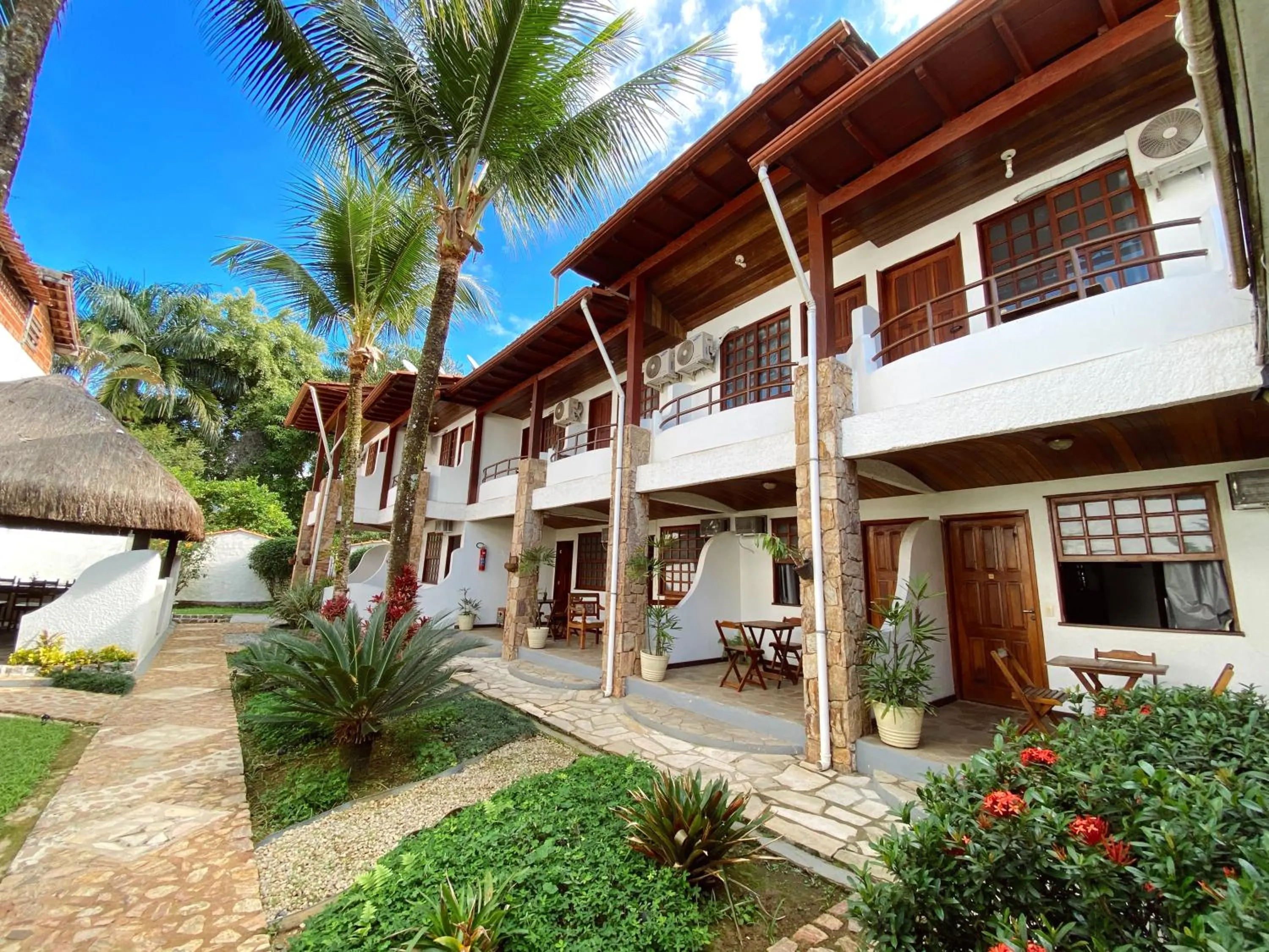 Patio in HOTELARE Hotel Brunello