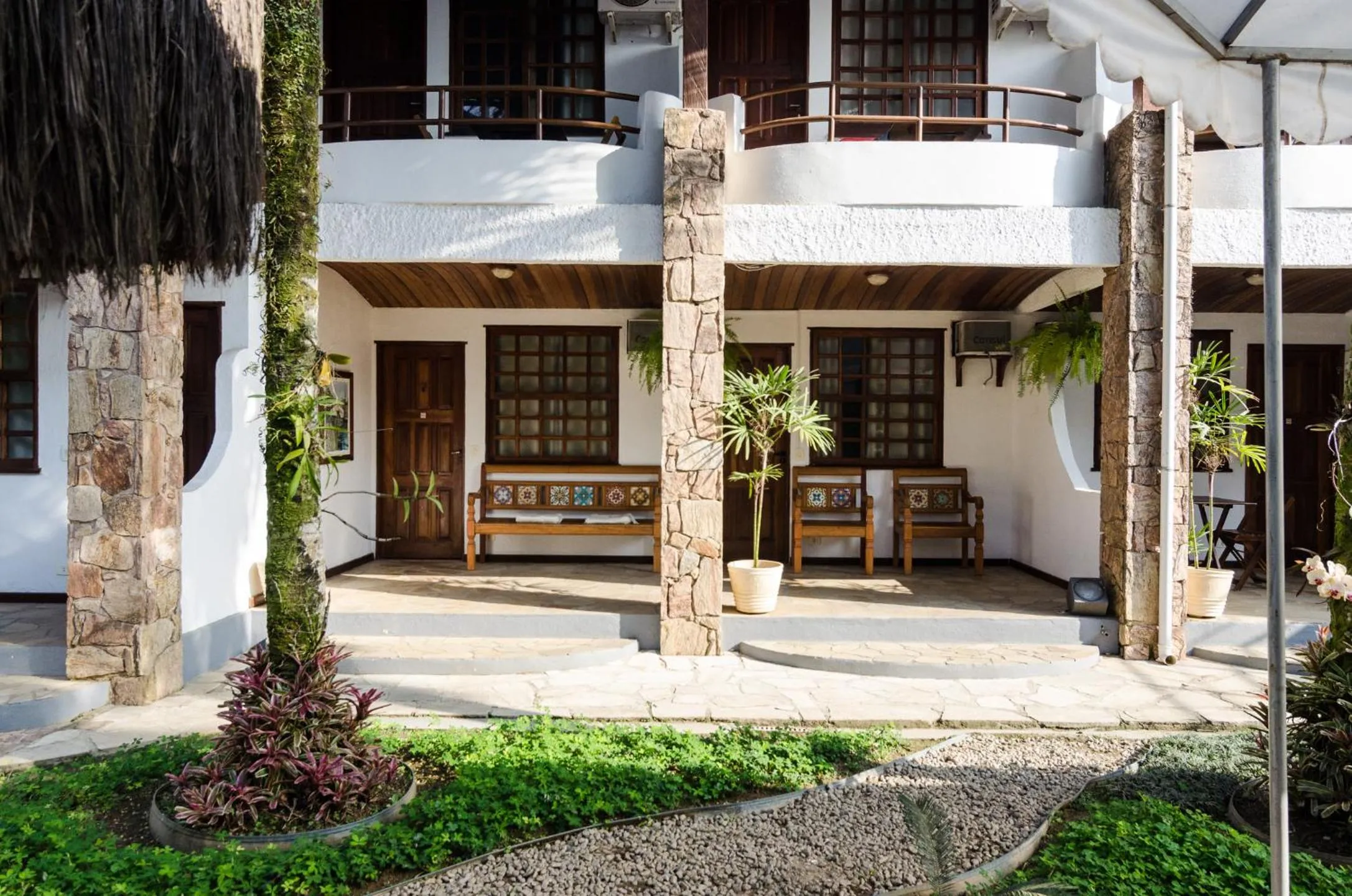 Patio in HOTELARE Hotel Brunello