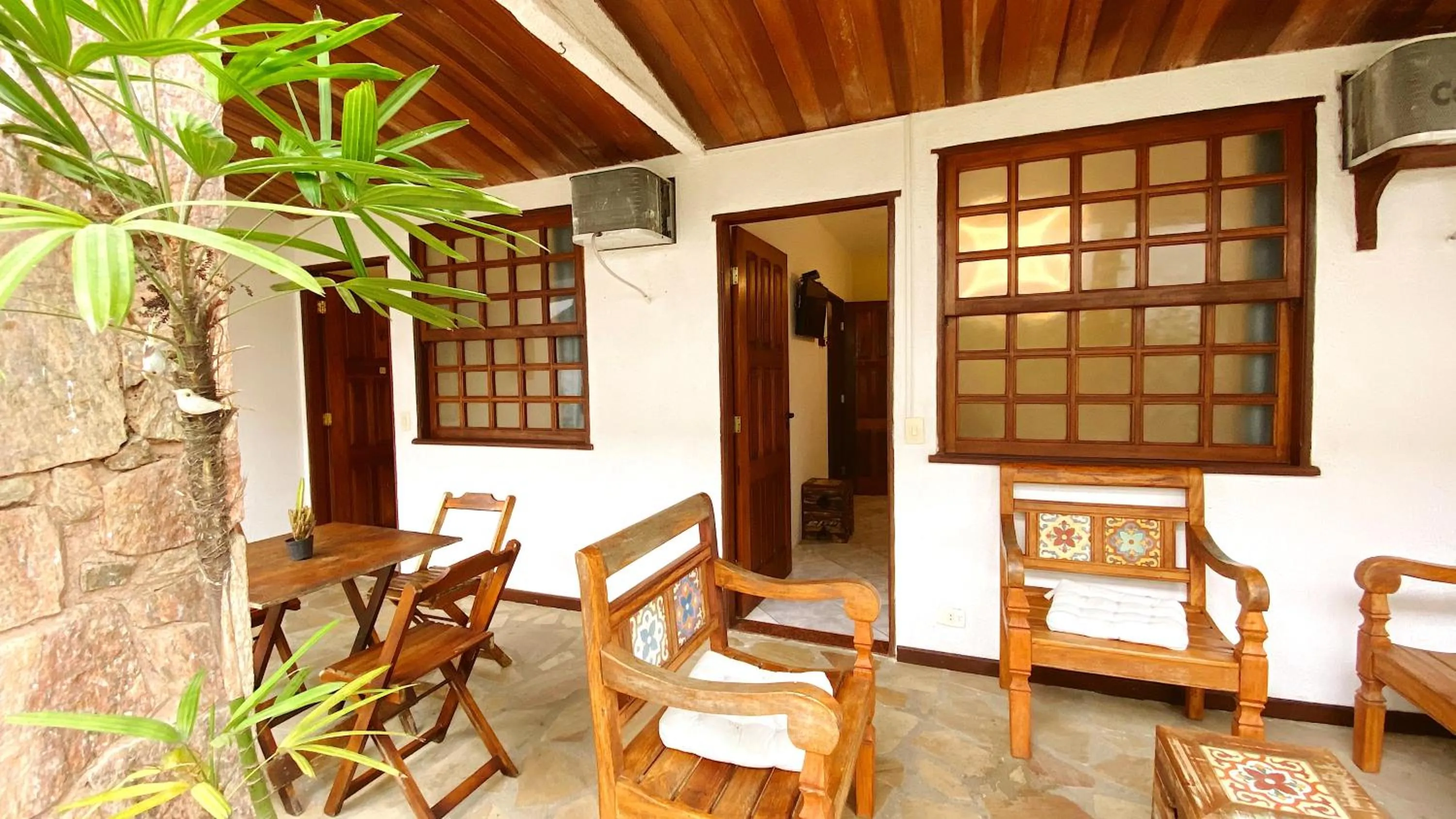 Patio in HOTELARE Hotel Brunello