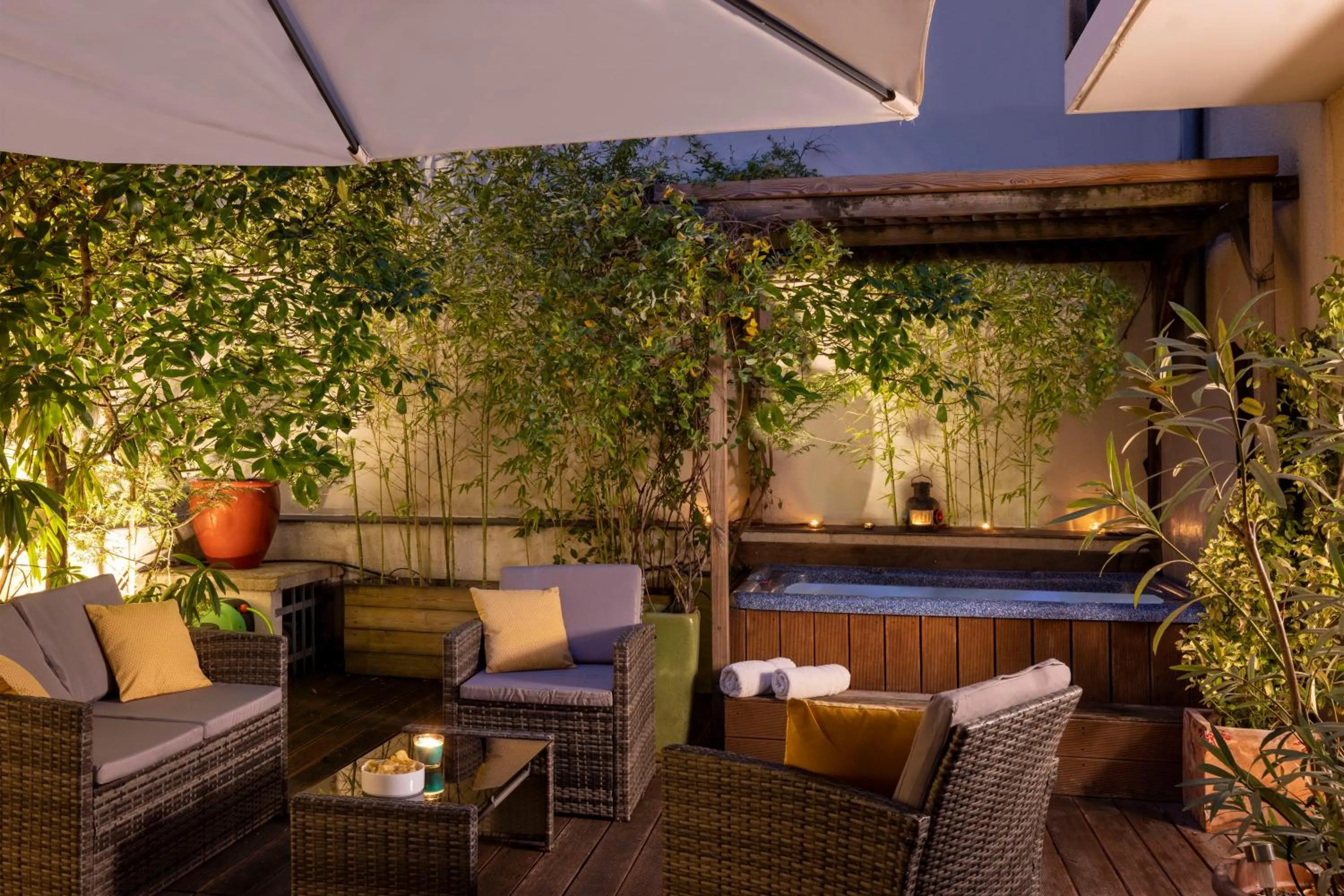 Patio in Maison Lavaud