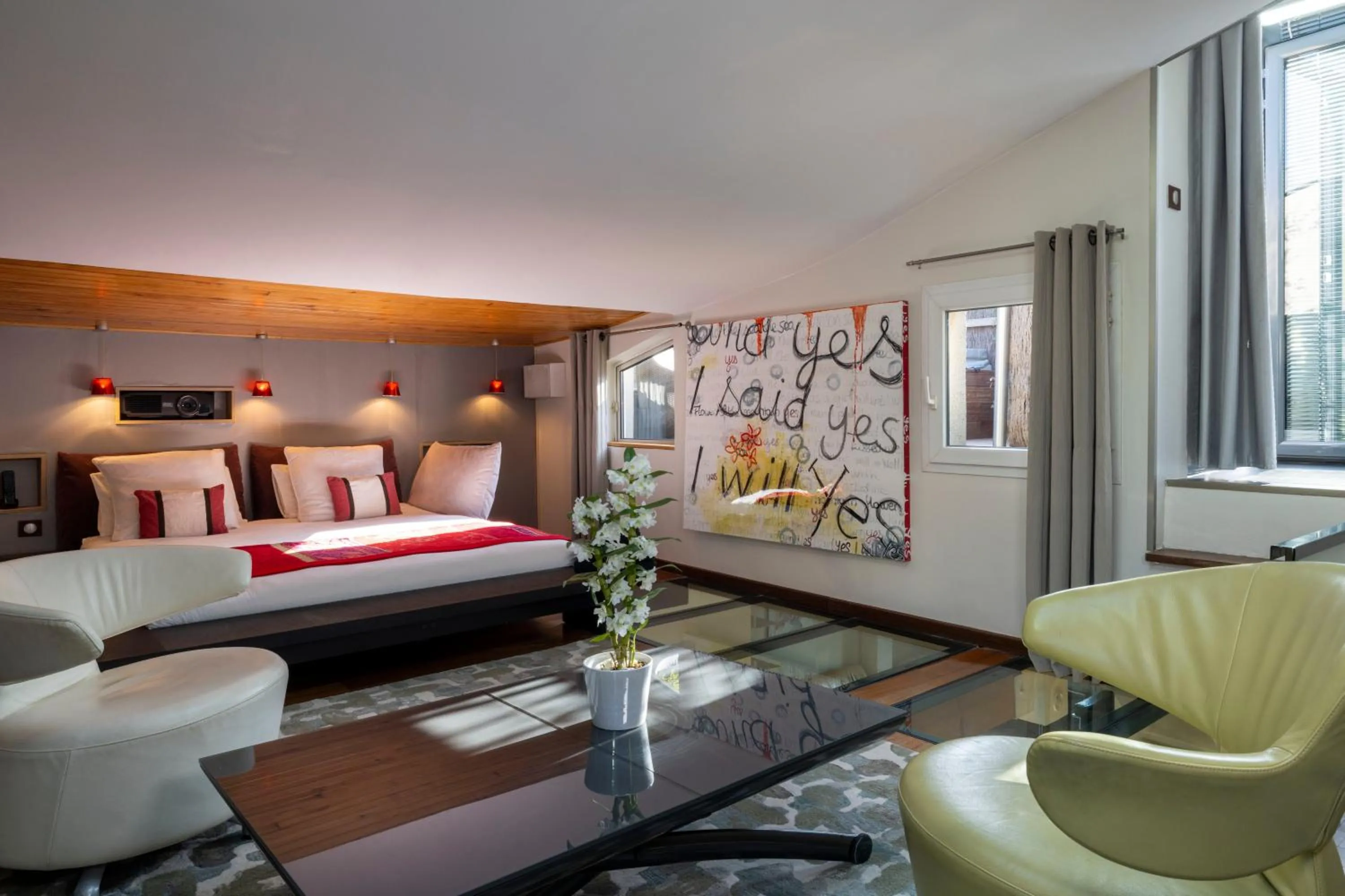 Bed in Maison Lavaud