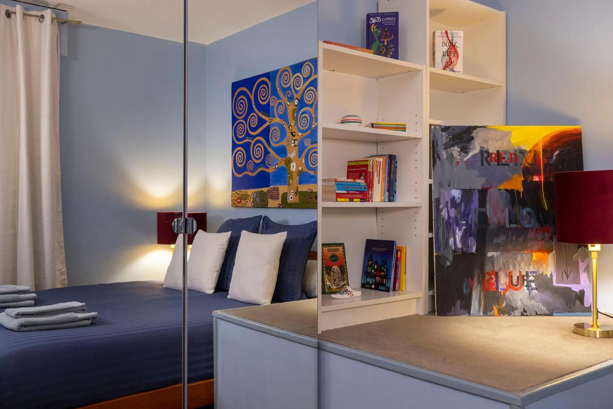 Bedroom, Bed in Maison Lavaud