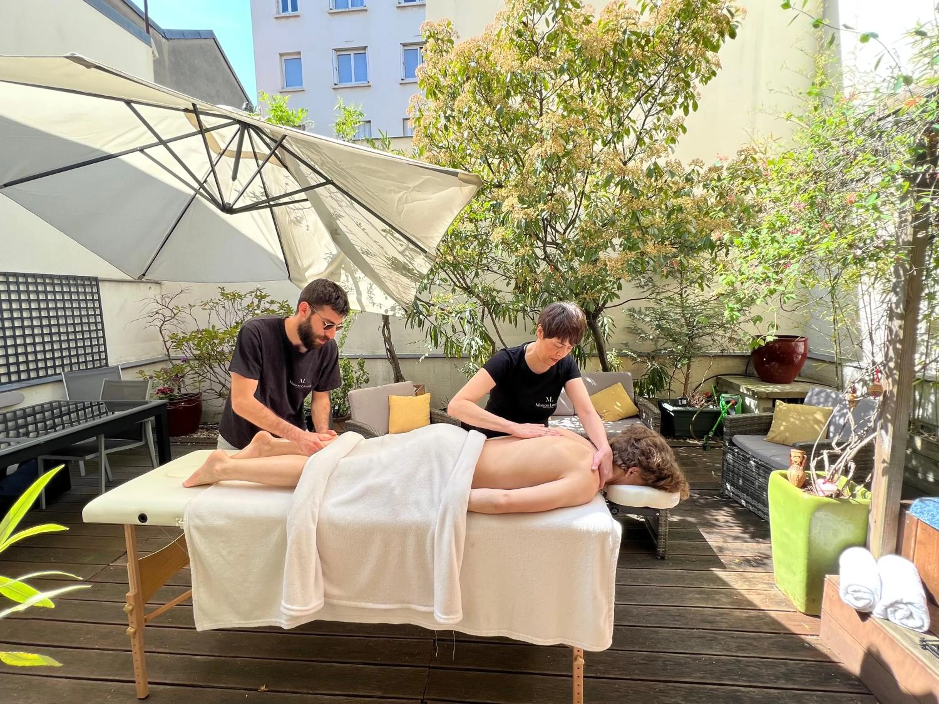 Massage in Maison Lavaud