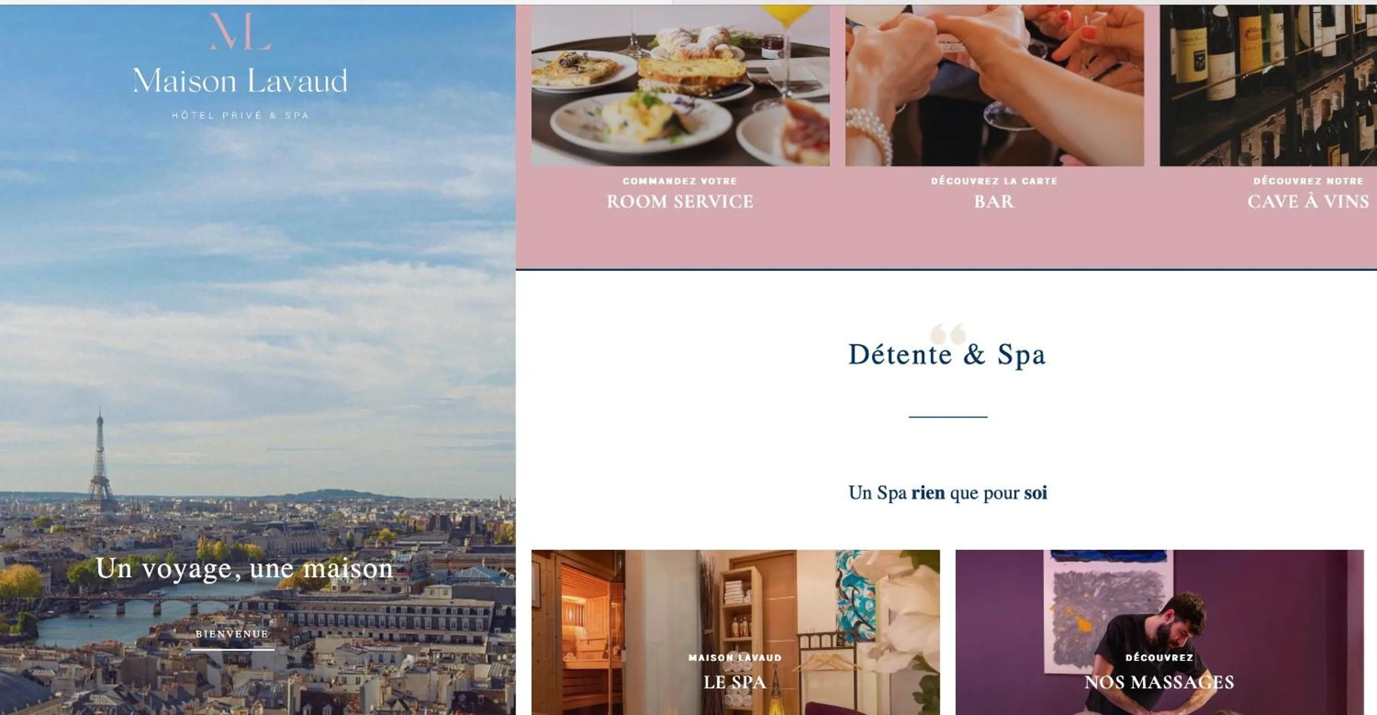 Massage in Maison Lavaud