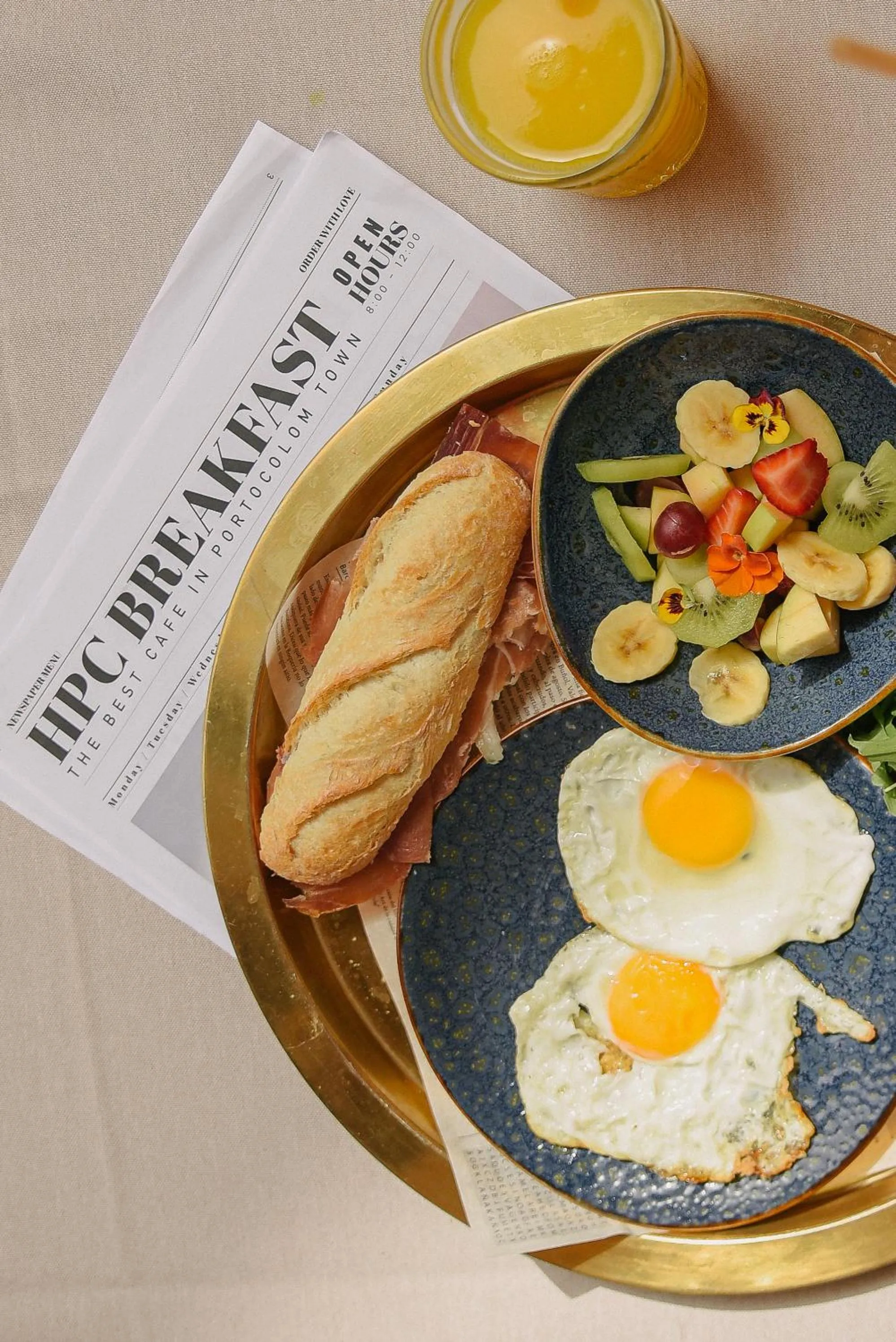 Food and drinks in Hostal HPC Porto Colom