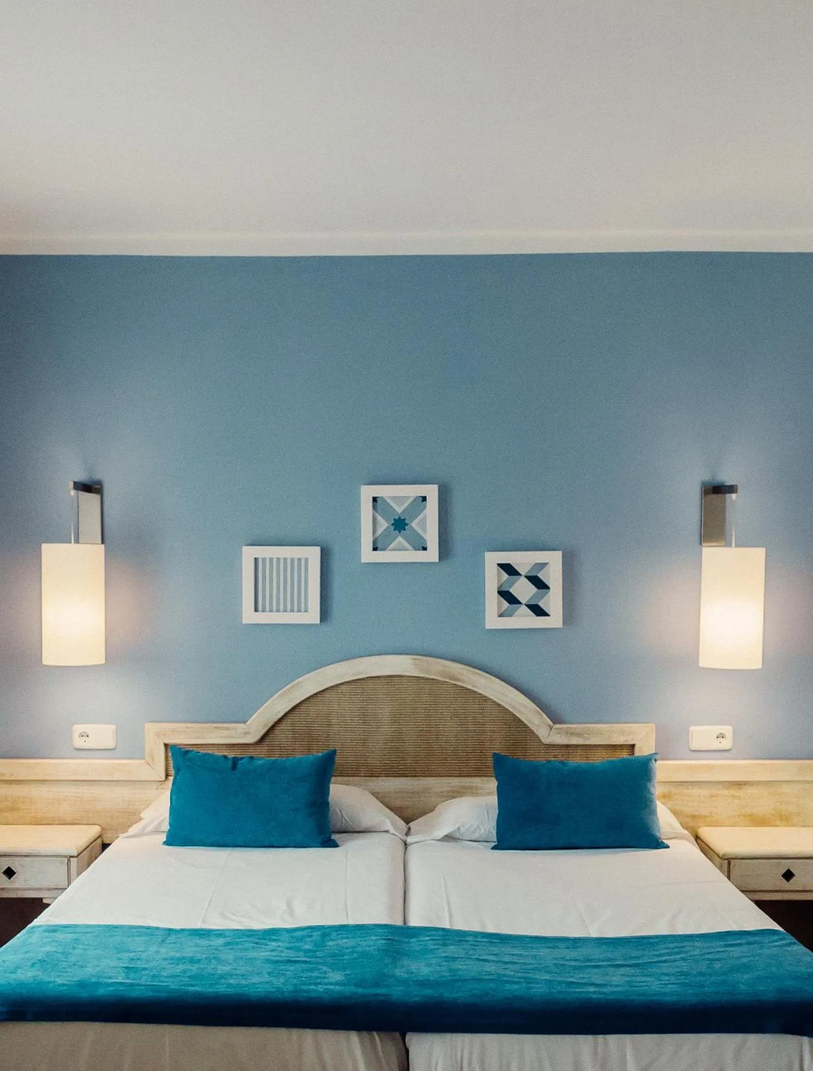 Bed in Hostal HPC Porto Colom