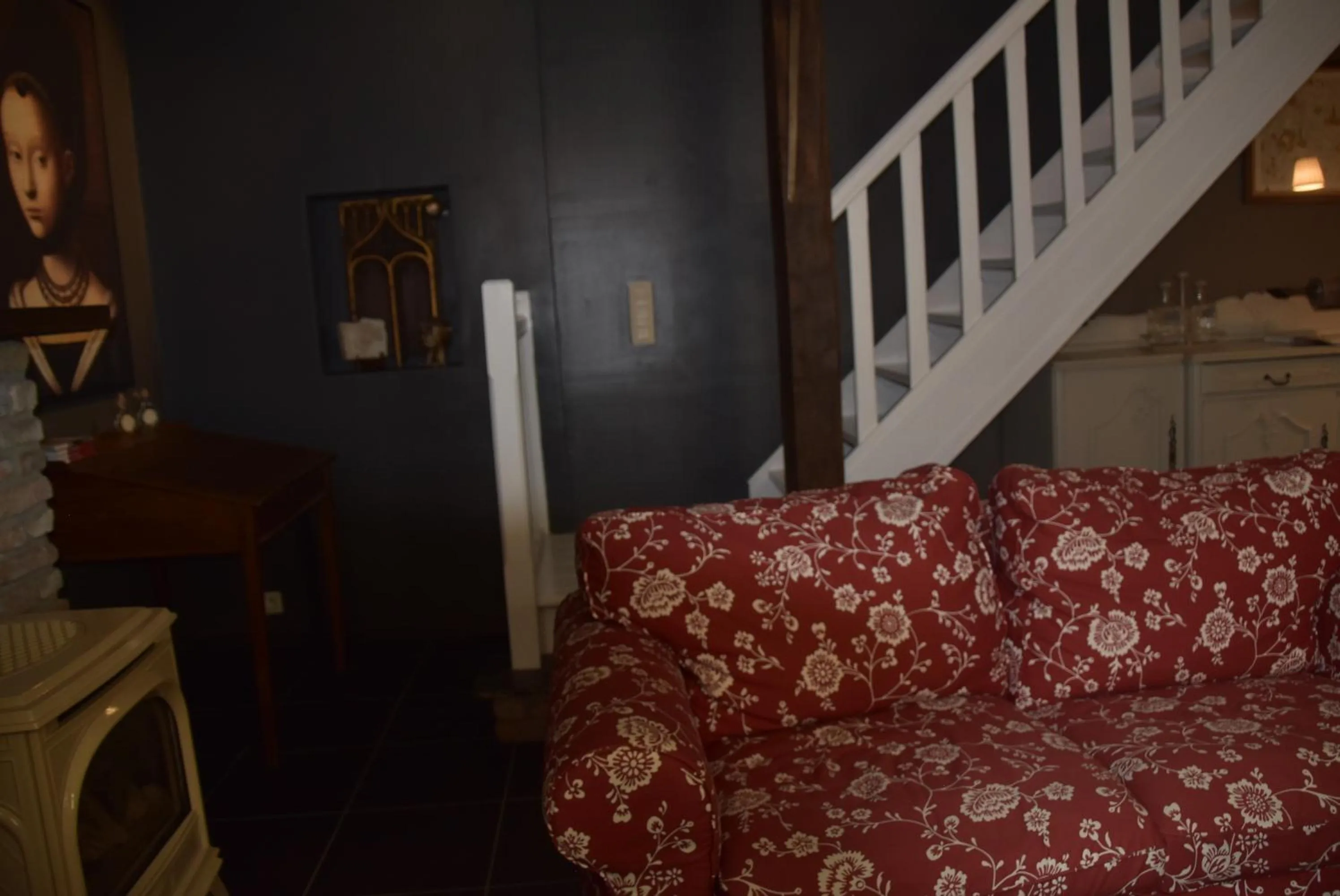 Seating area in Huyze Peerdenbrugghe