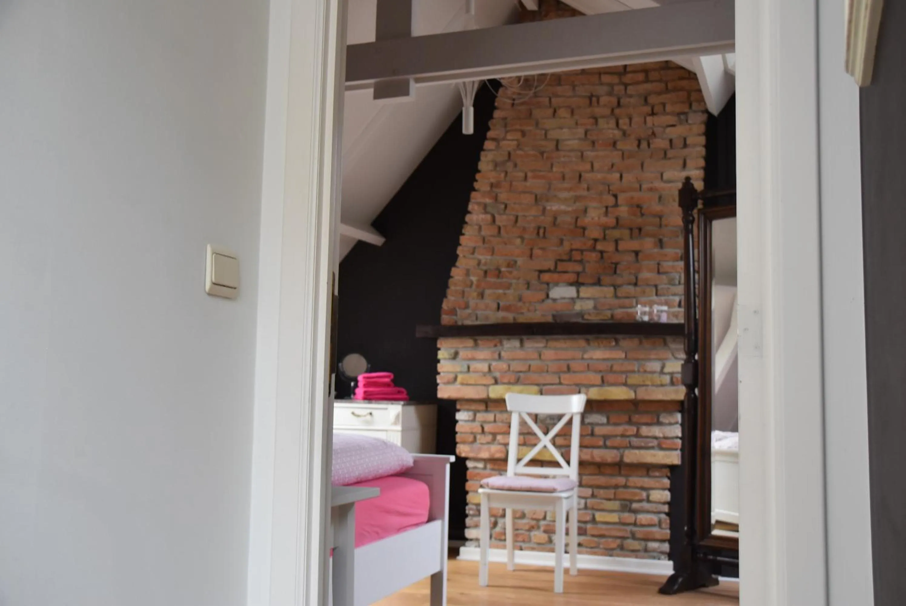 Bedroom in Huyze Peerdenbrugghe