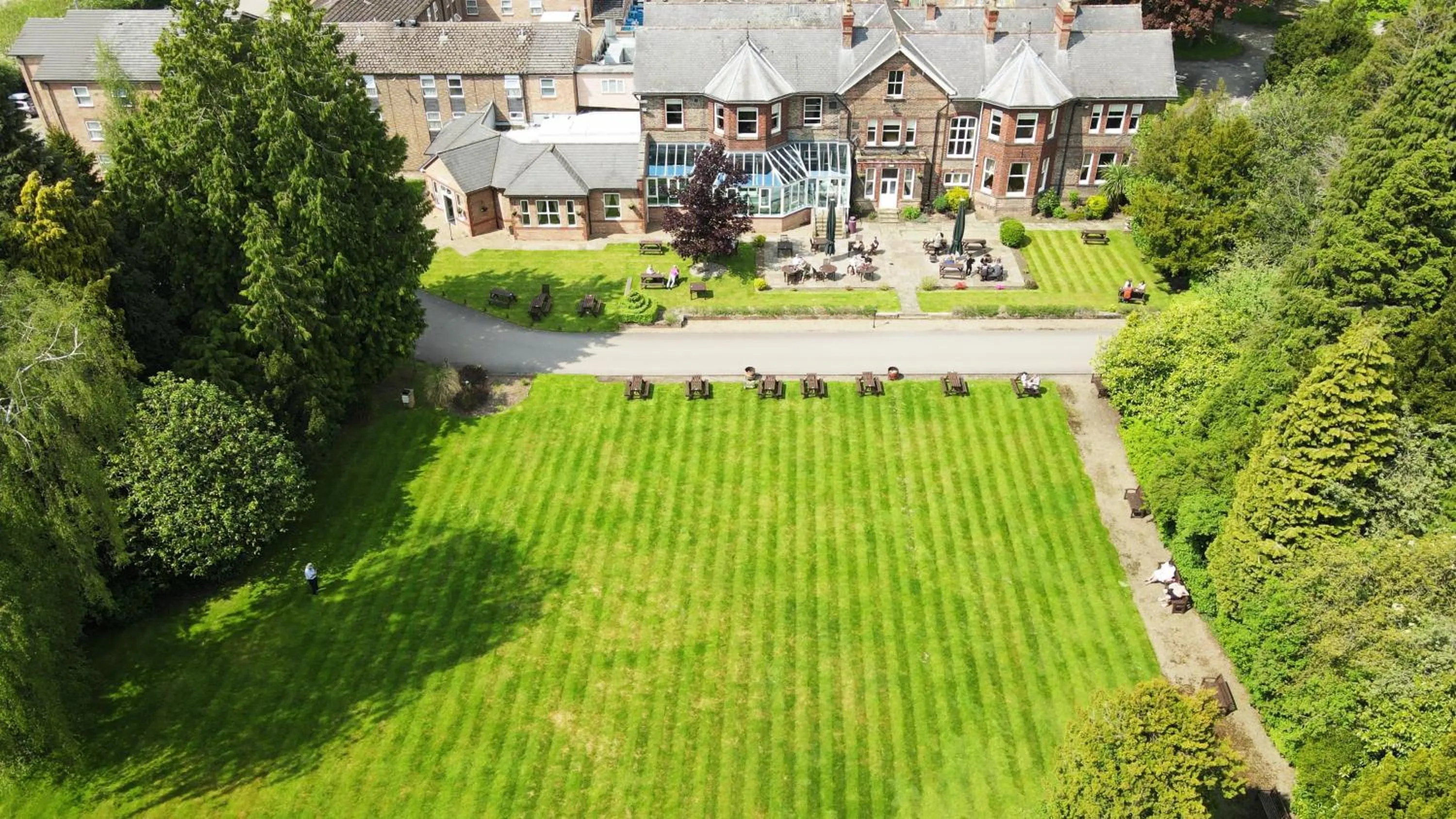 Garden in Burn Hall Hotel