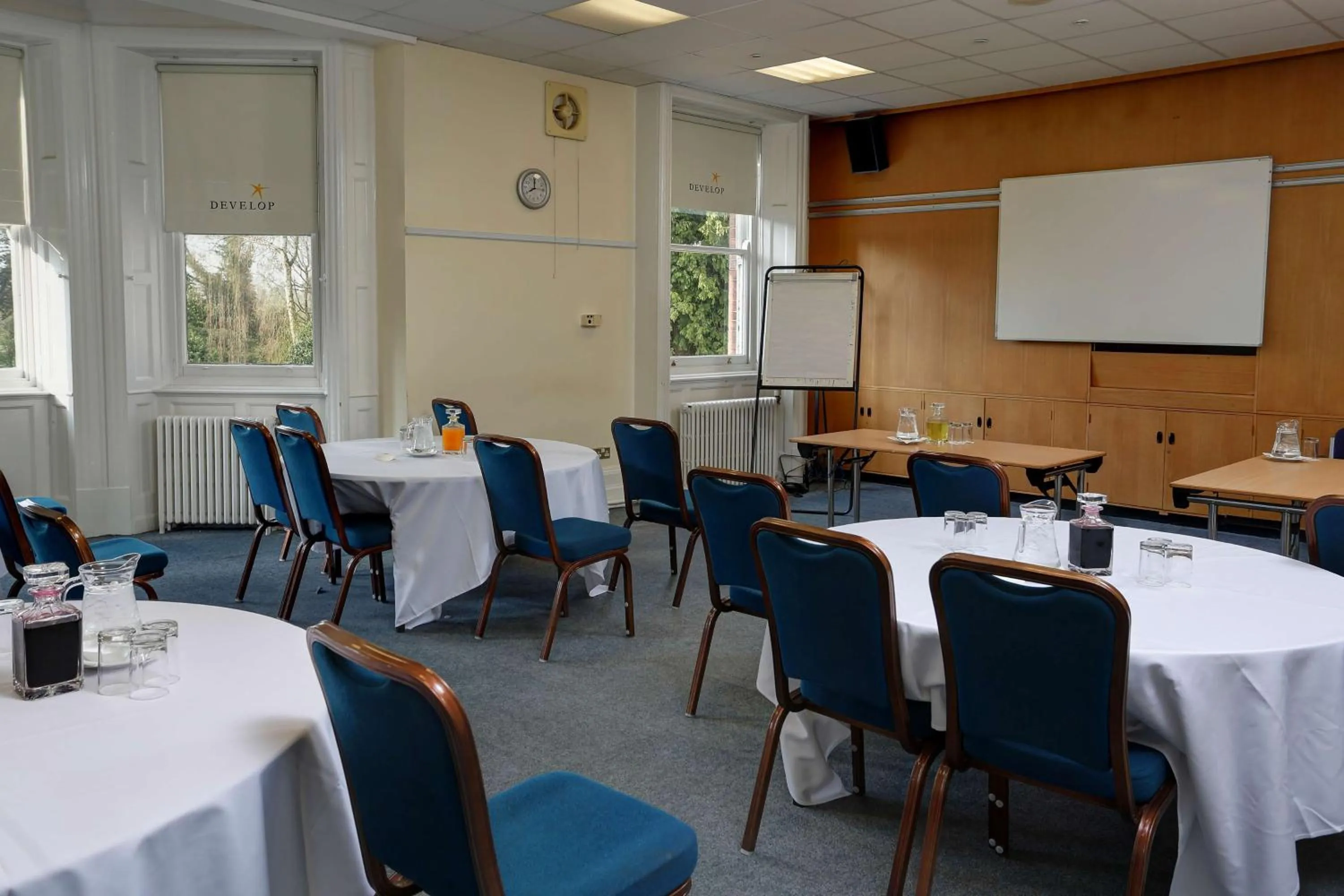 On site in Burn Hall Hotel