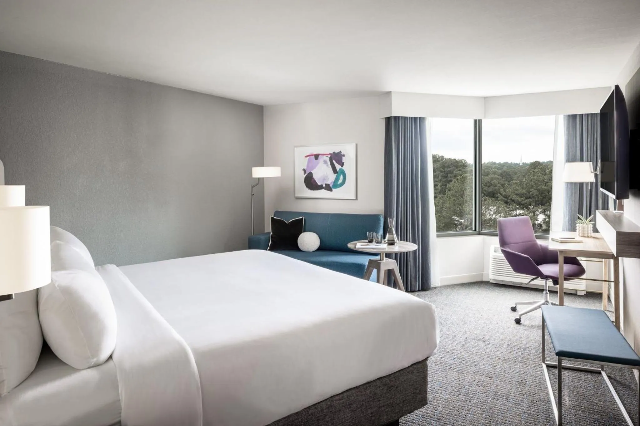 Photo of the whole room, Bed in Crowne Plaza Atlanta NE - Norcross by IHG