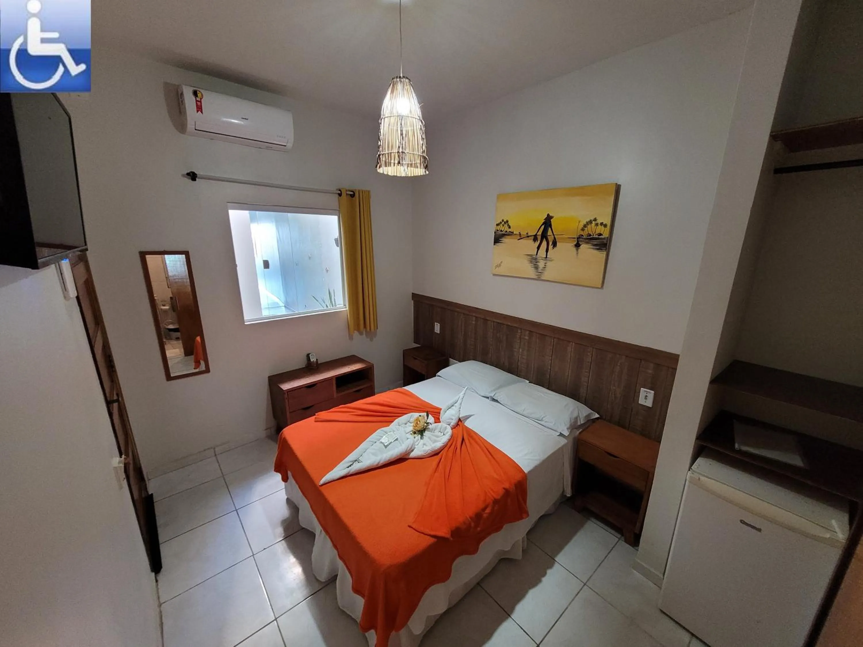 Bedroom, Bed in Pousada Tartaruga